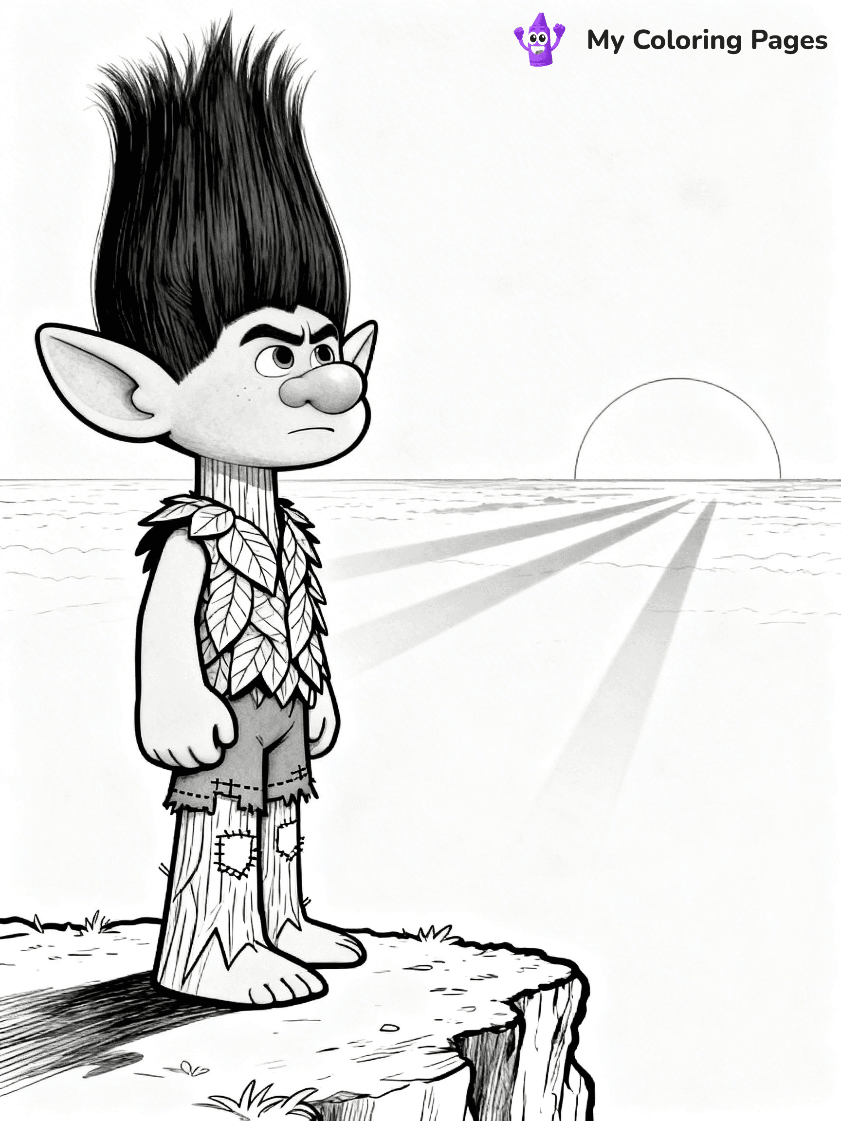Trolls Band Together Coloring Pages - 188