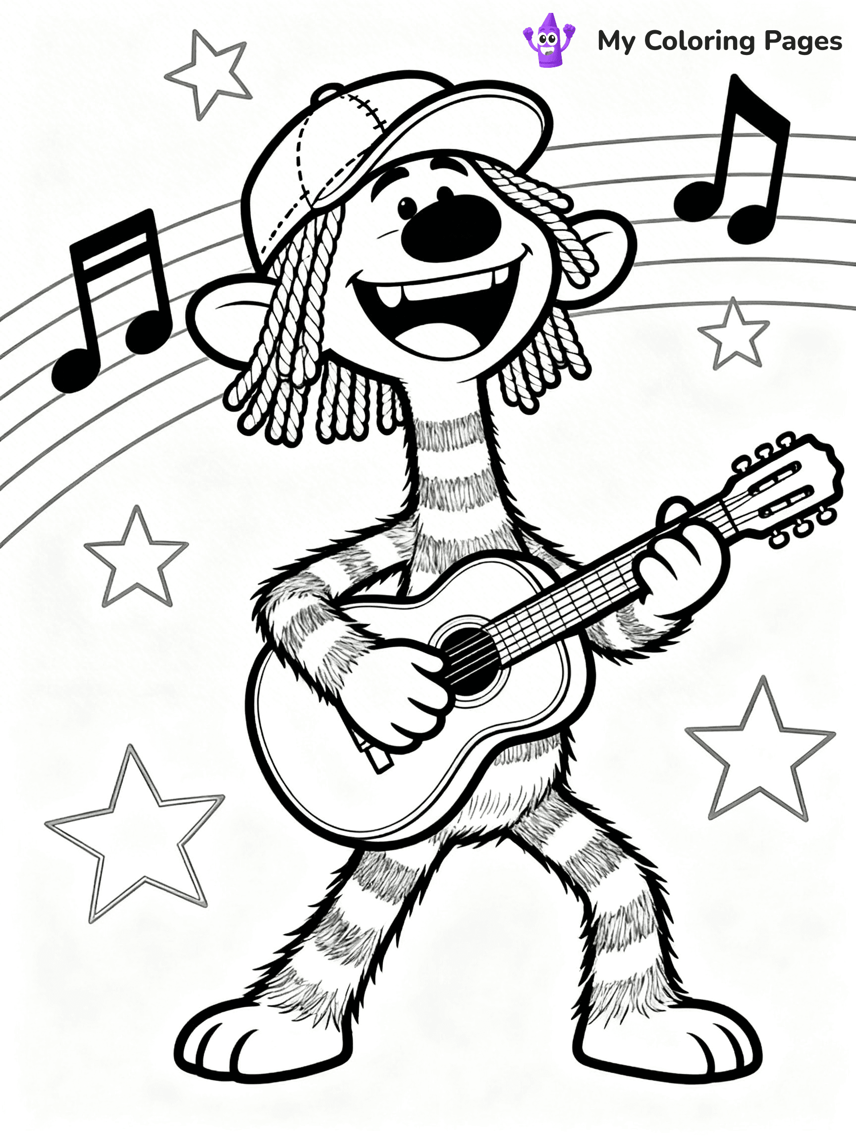 Trolls Band Together Coloring Pages - 170