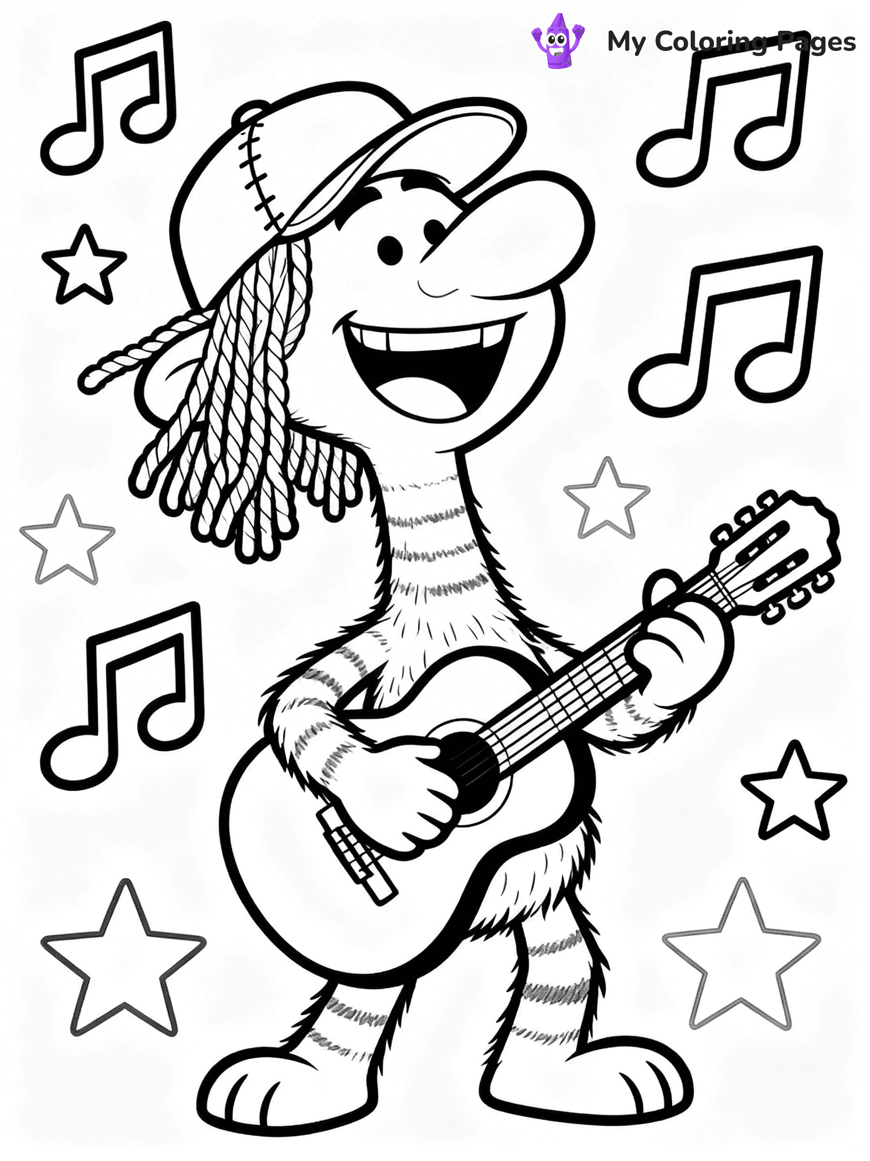 Trolls Band Together Coloring Pages - 169