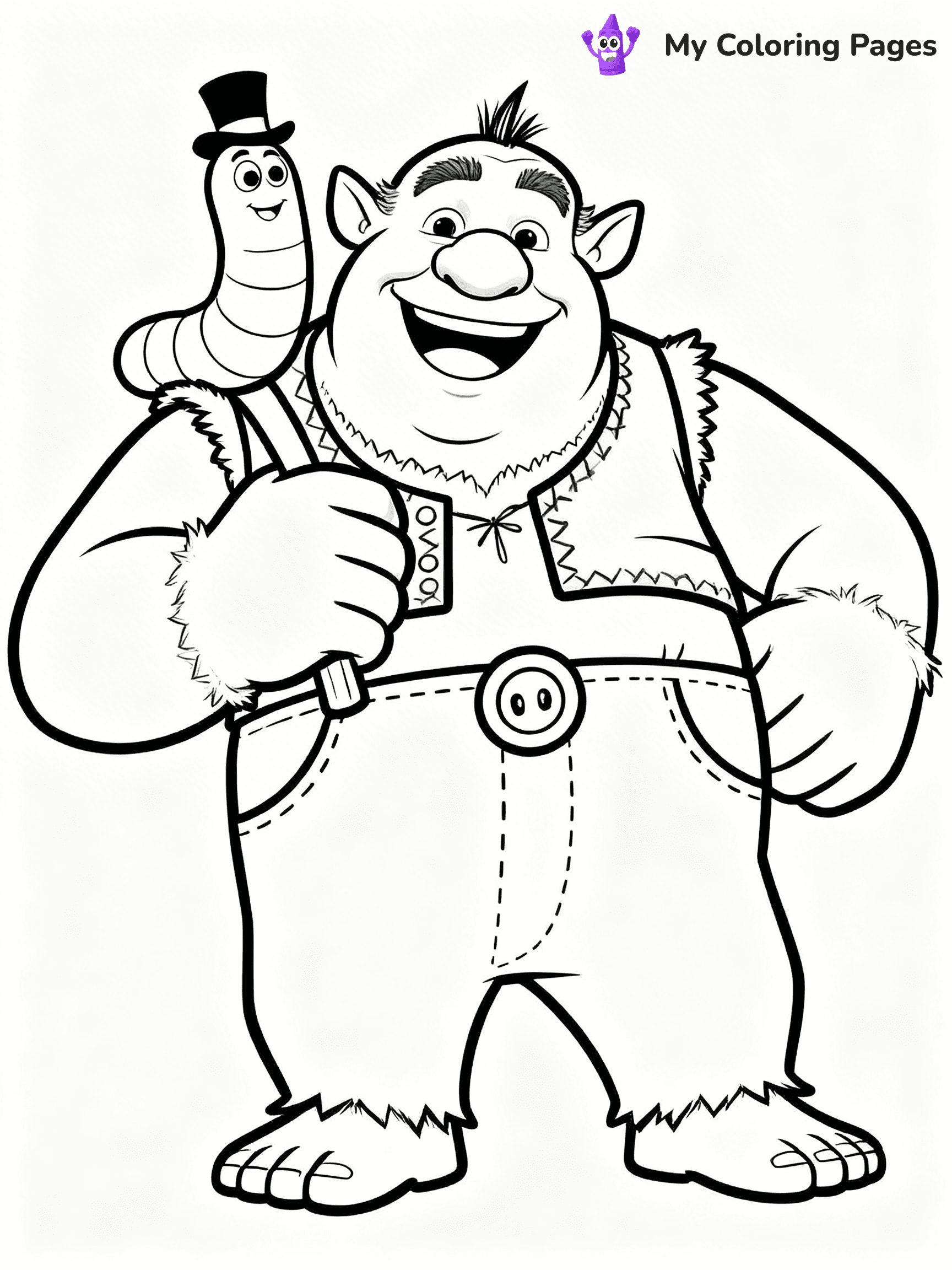 Trolls Band Together Coloring Pages - 162