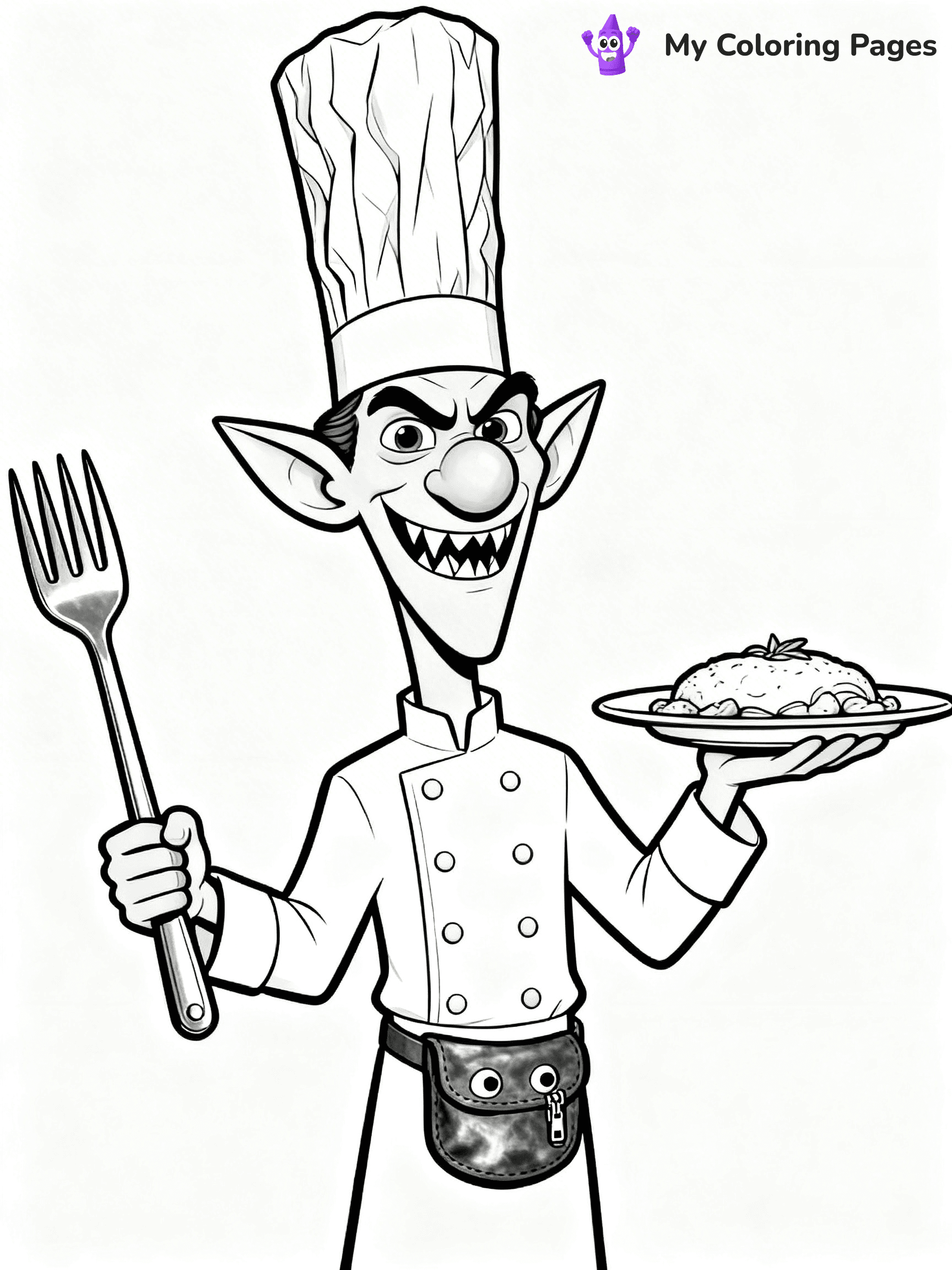 Trolls Band Together Coloring Pages - 113