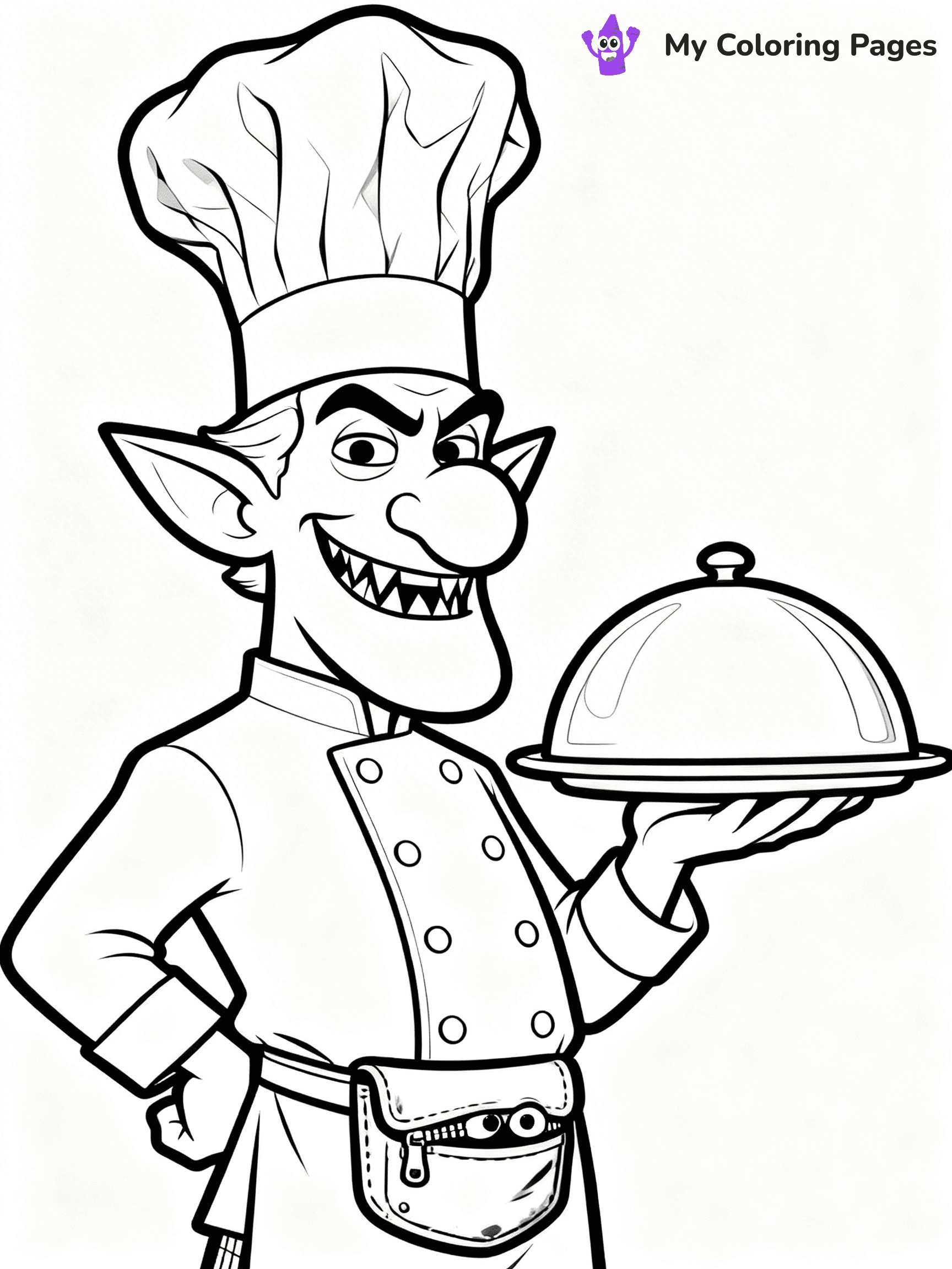 Trolls Band Together Coloring Pages - 108