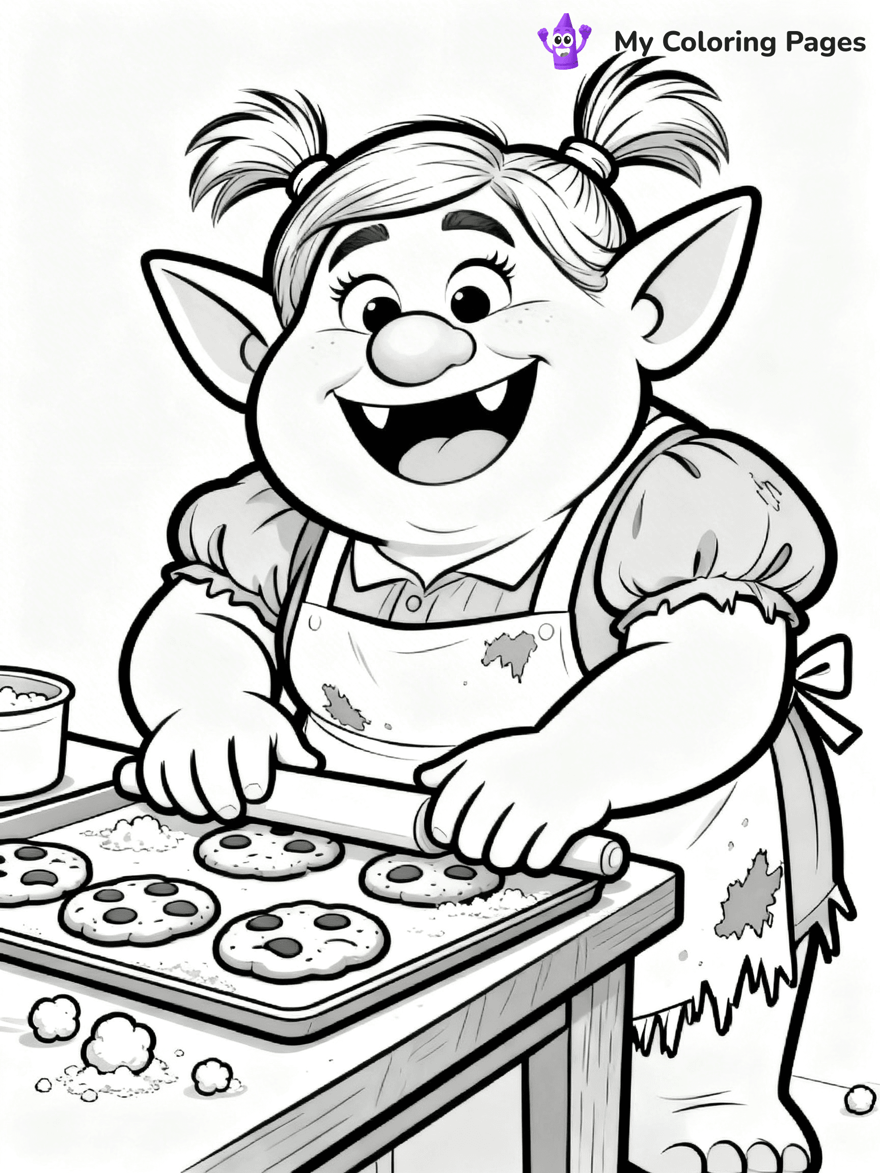 Trolls Band Together Coloring Pages - 105