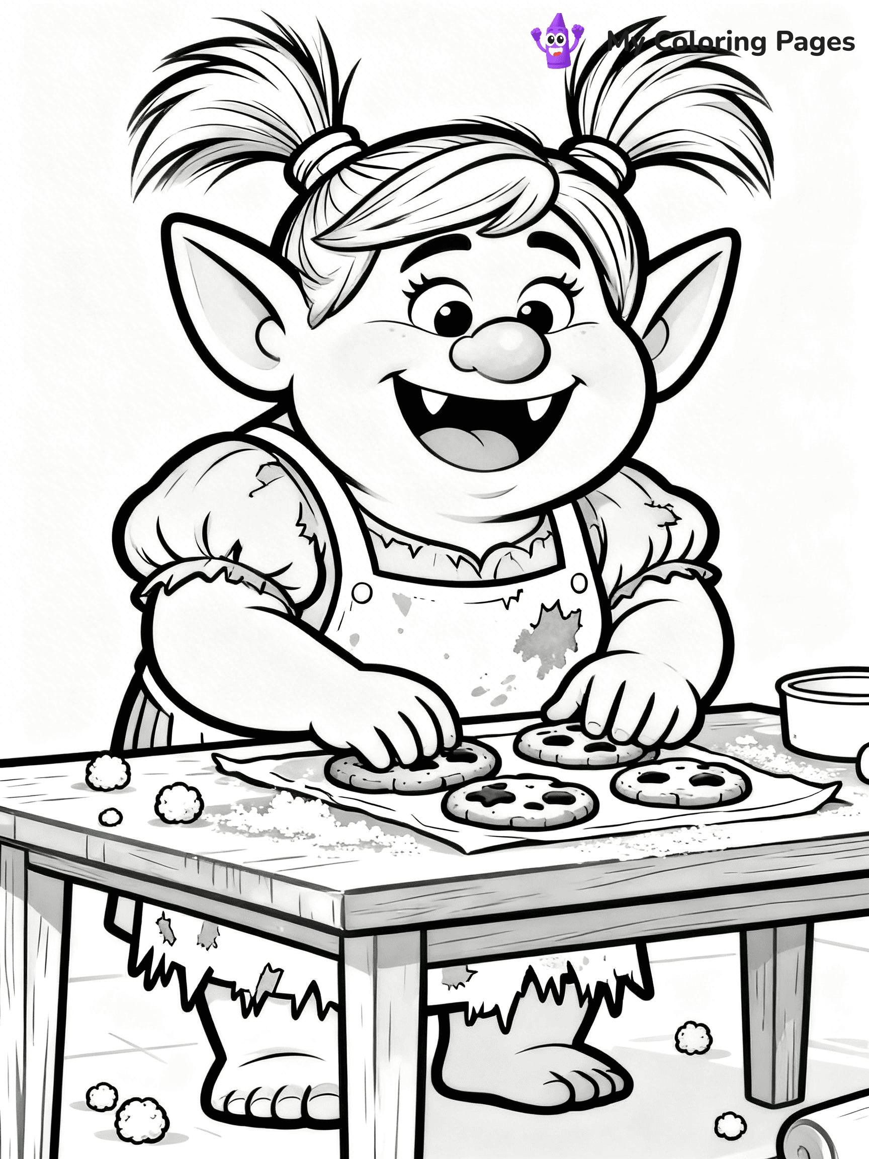 Trolls Band Together Coloring Pages - 104