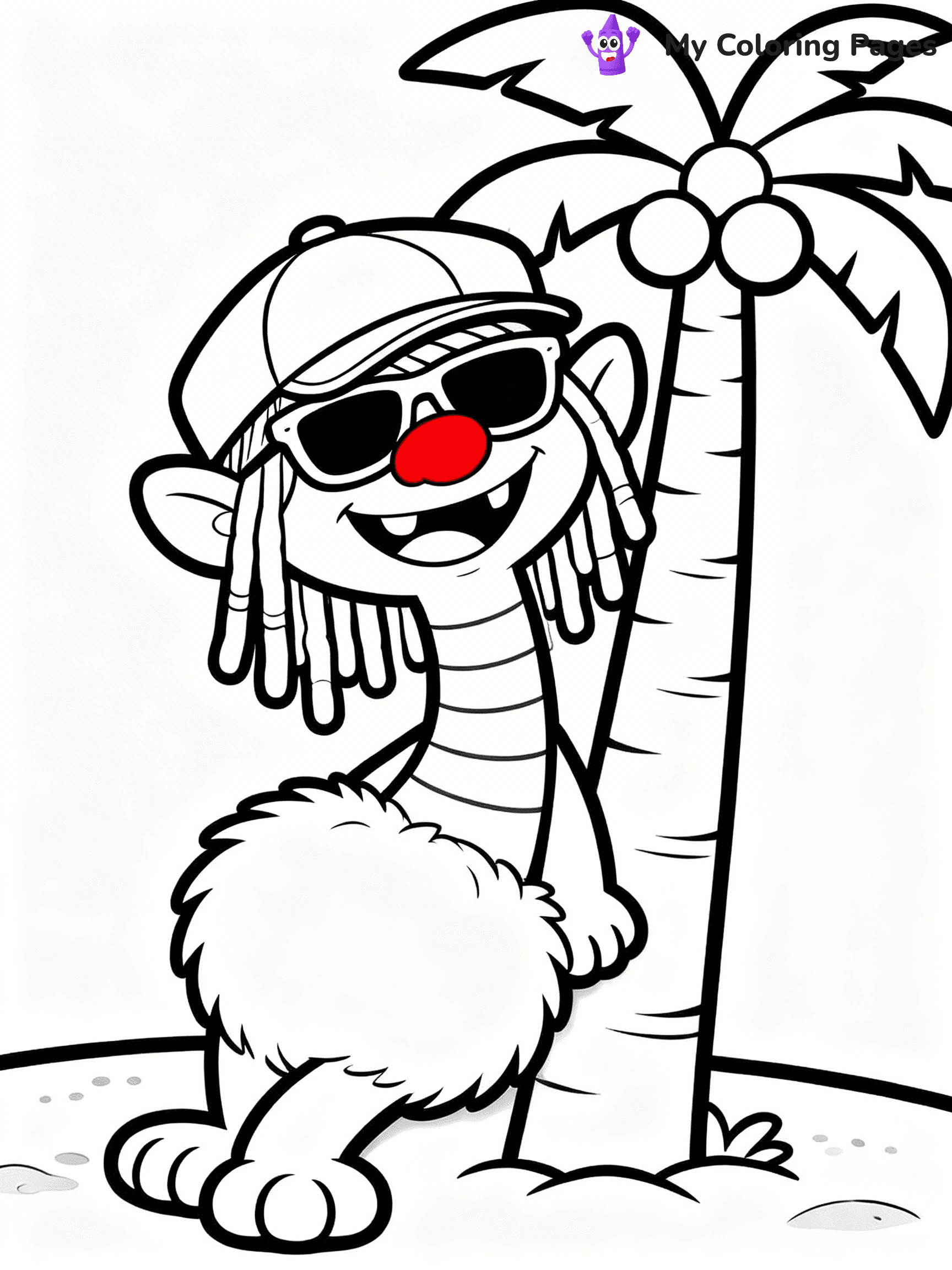 Trolls Band Together Coloring Pages - 60