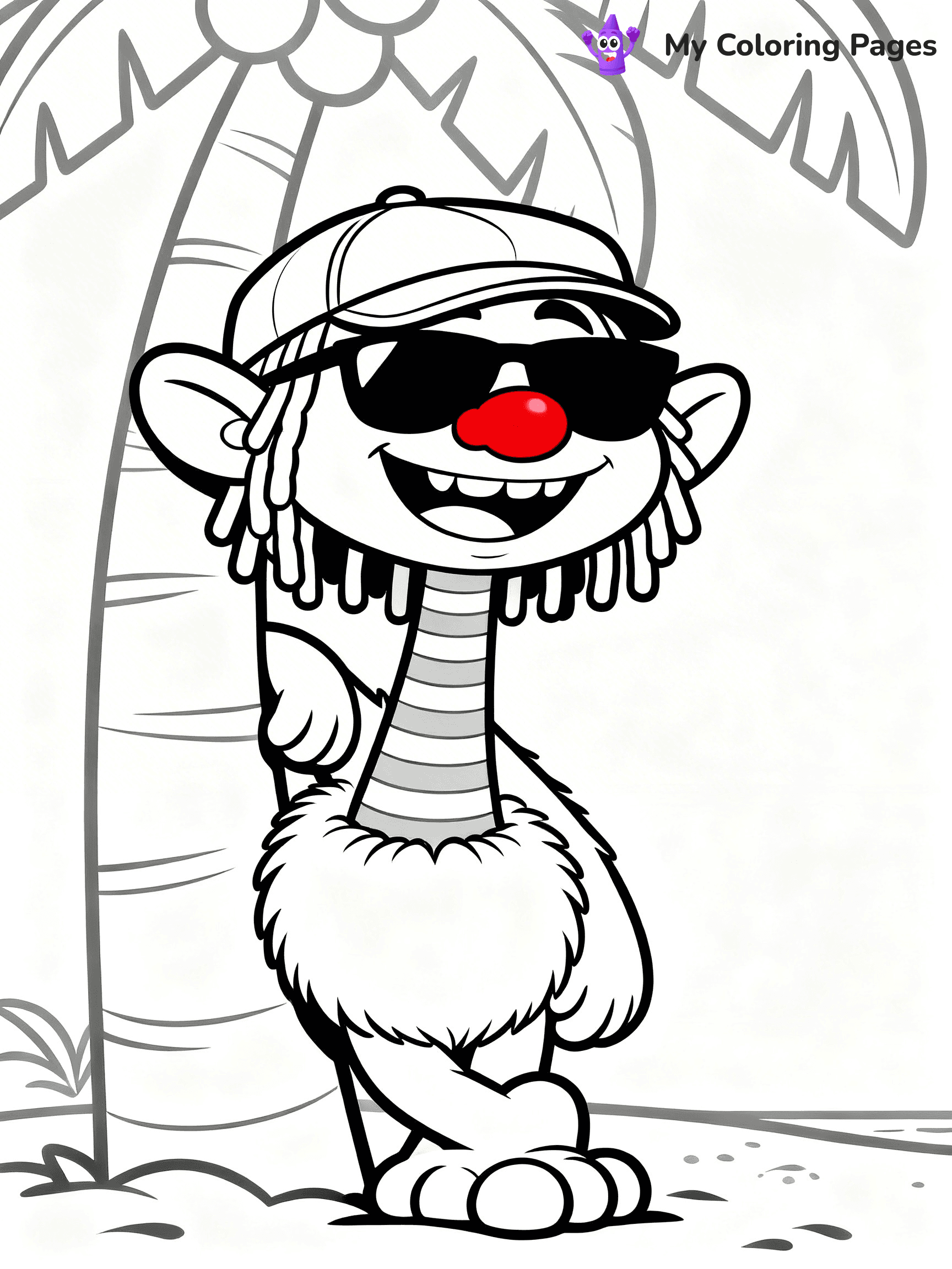 Trolls Band Together Coloring Pages - 58