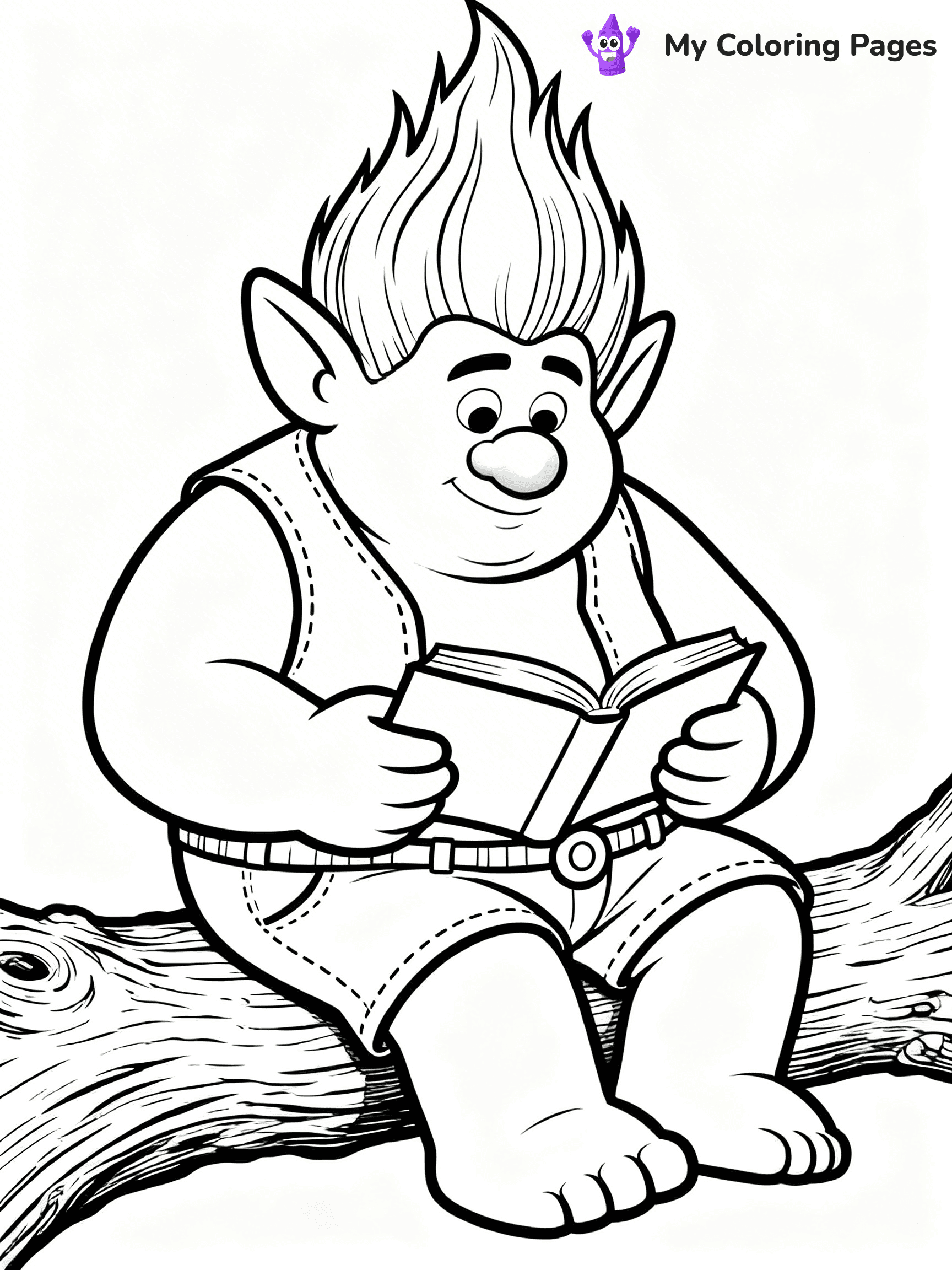 Trolls Band Together Coloring Pages - 53