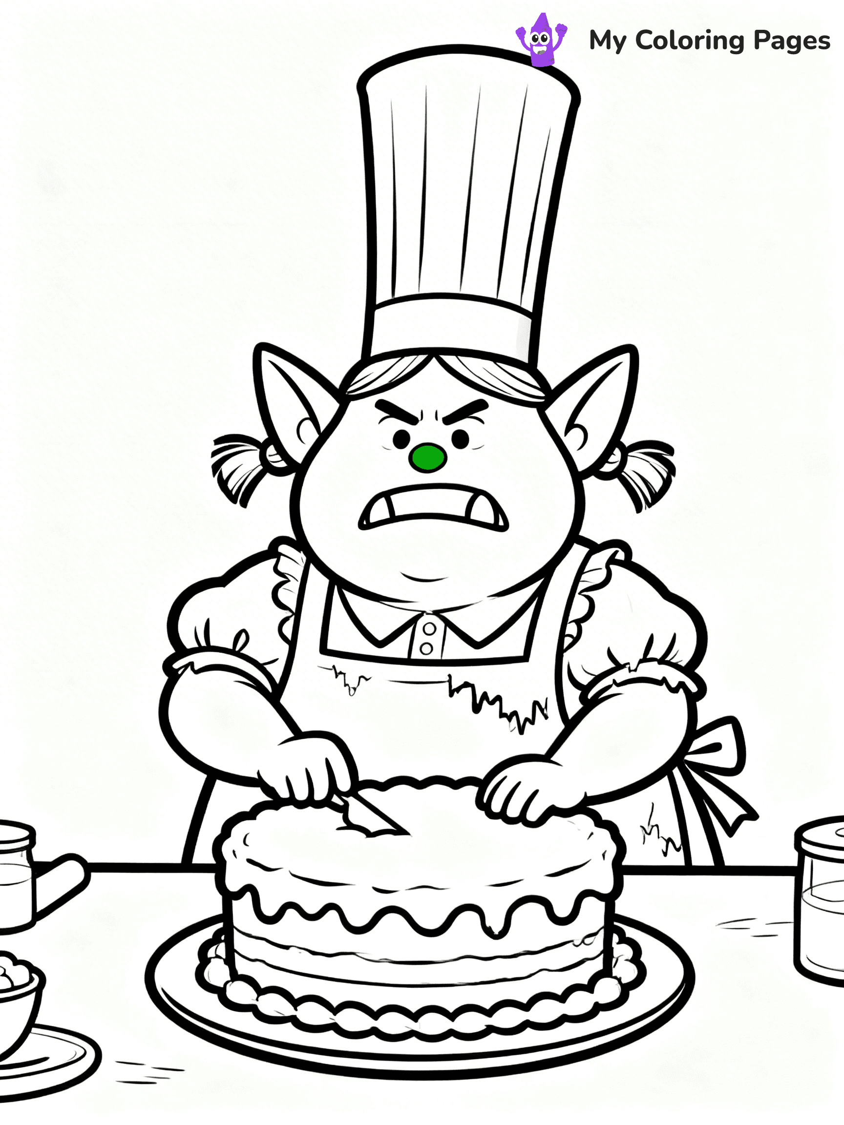 Trolls Band Together Coloring Pages - 12