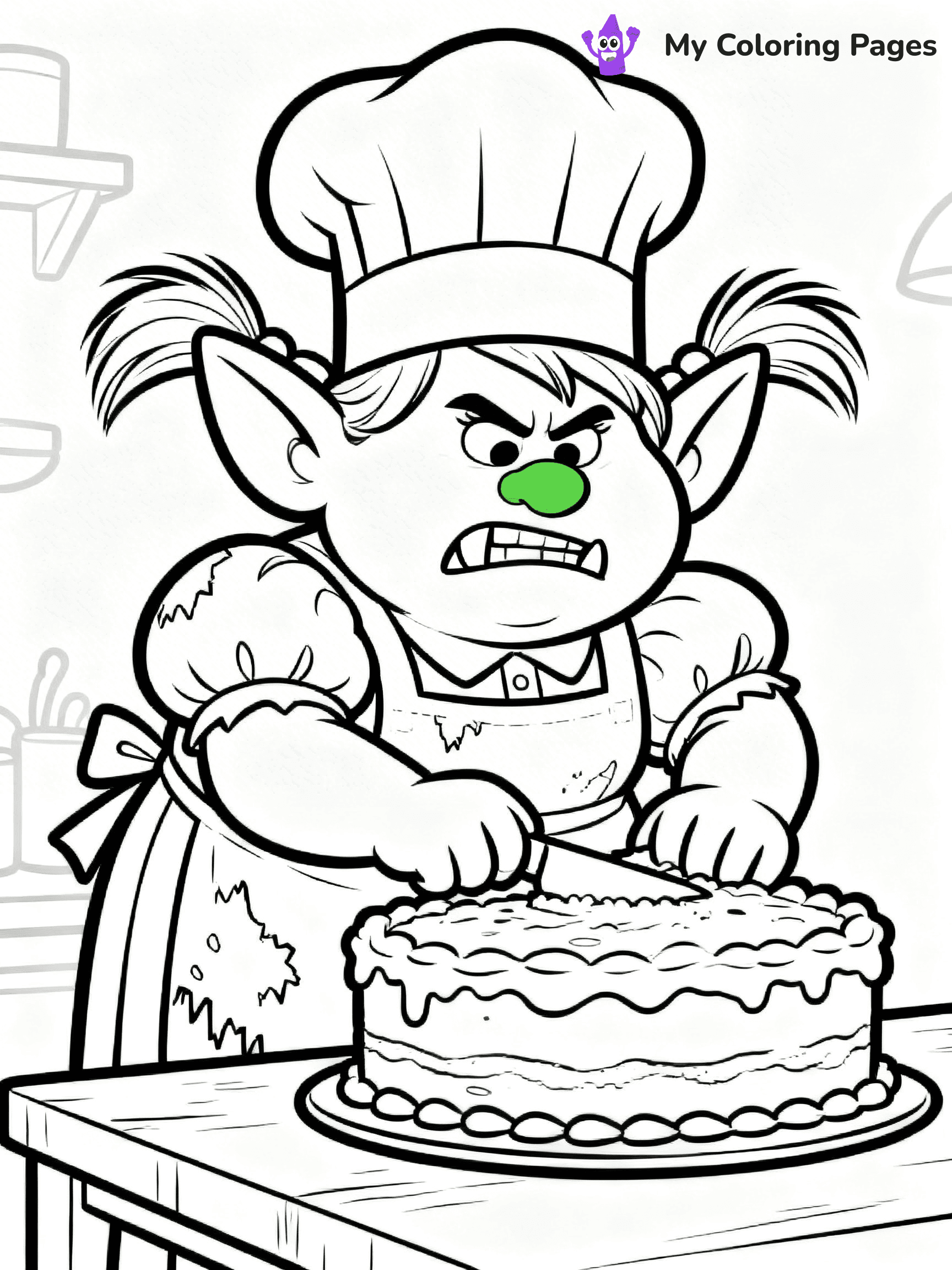 Trolls Band Together Coloring Pages - 11