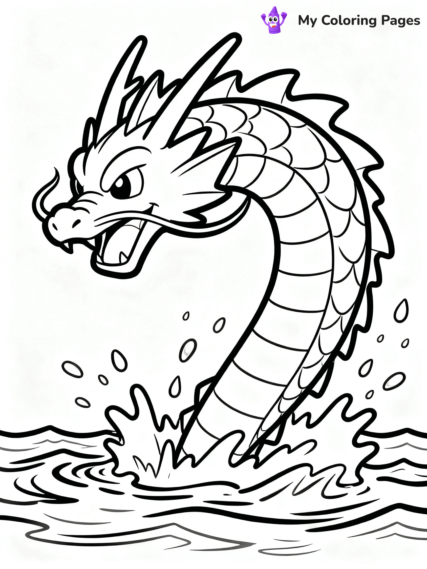 Gyarados Coloring Pages - 21
