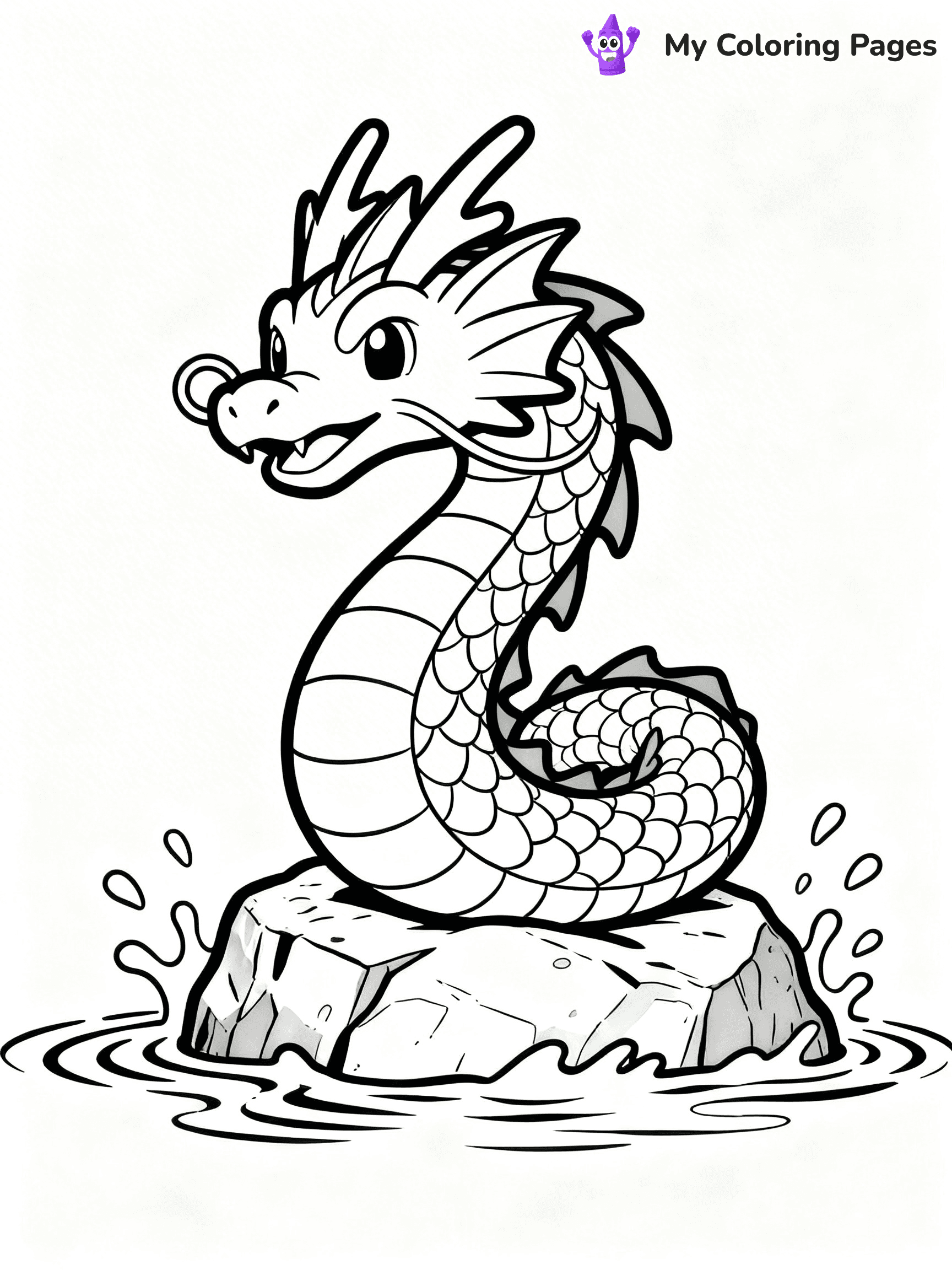 Gyarados Coloring Pages - 8