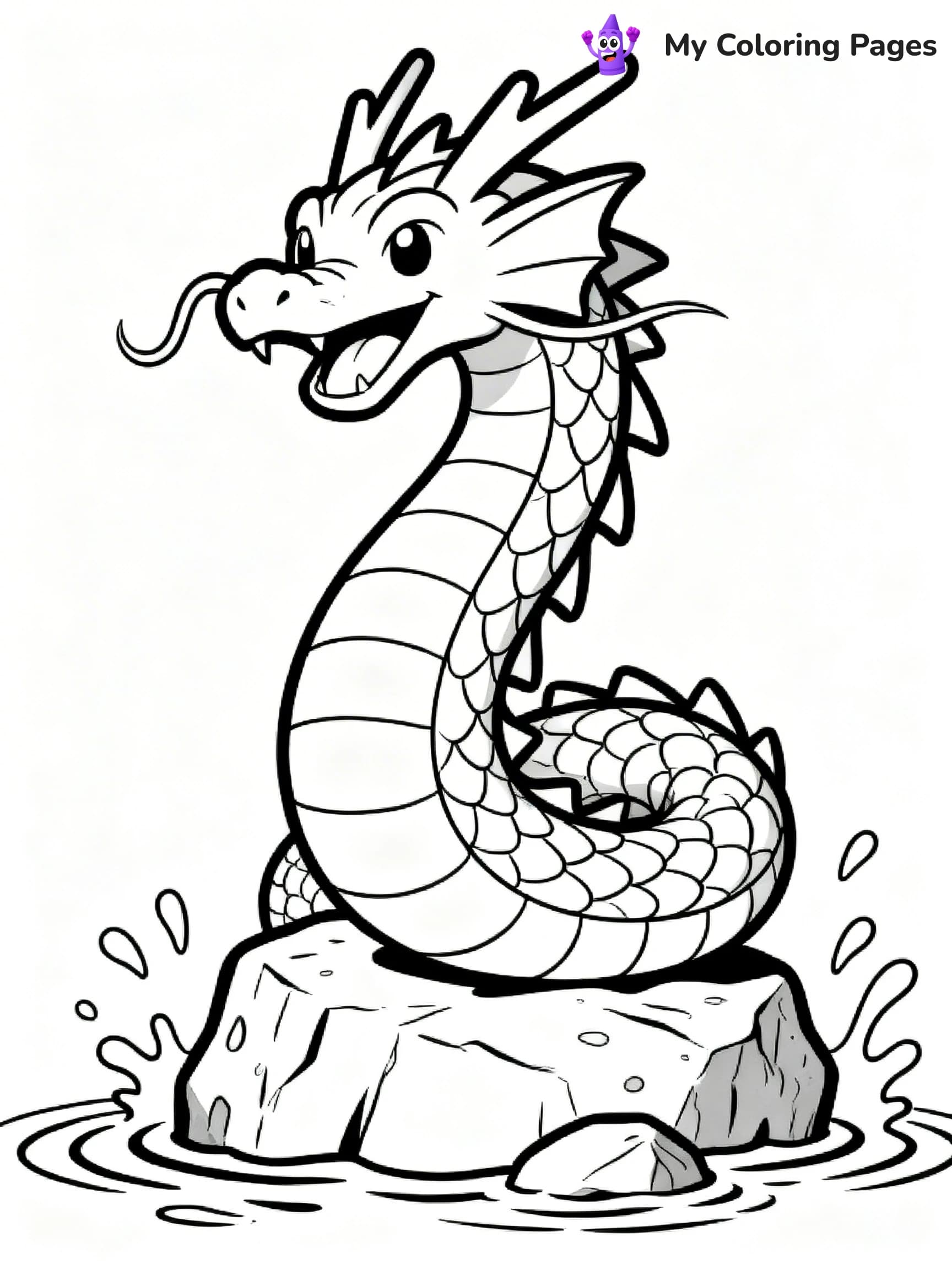 Gyarados Coloring Pages - 6