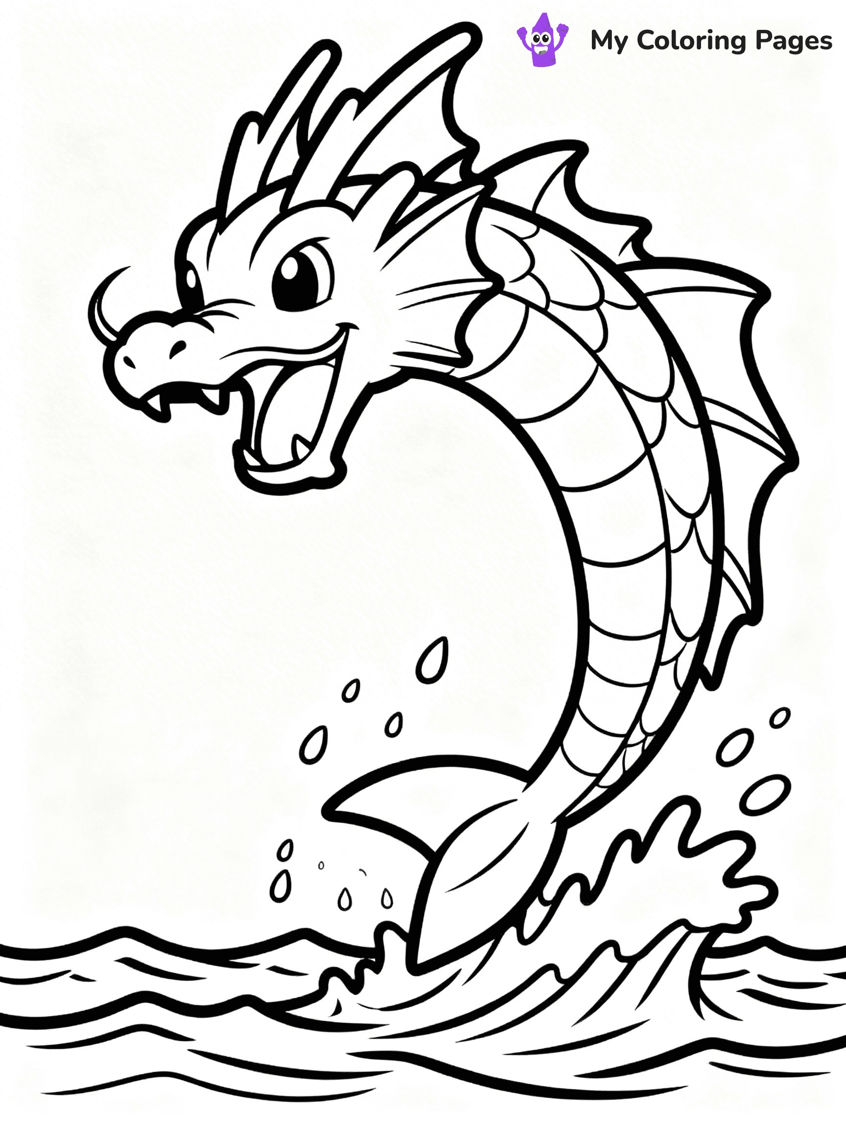 Gyarados Coloring Pages - 2