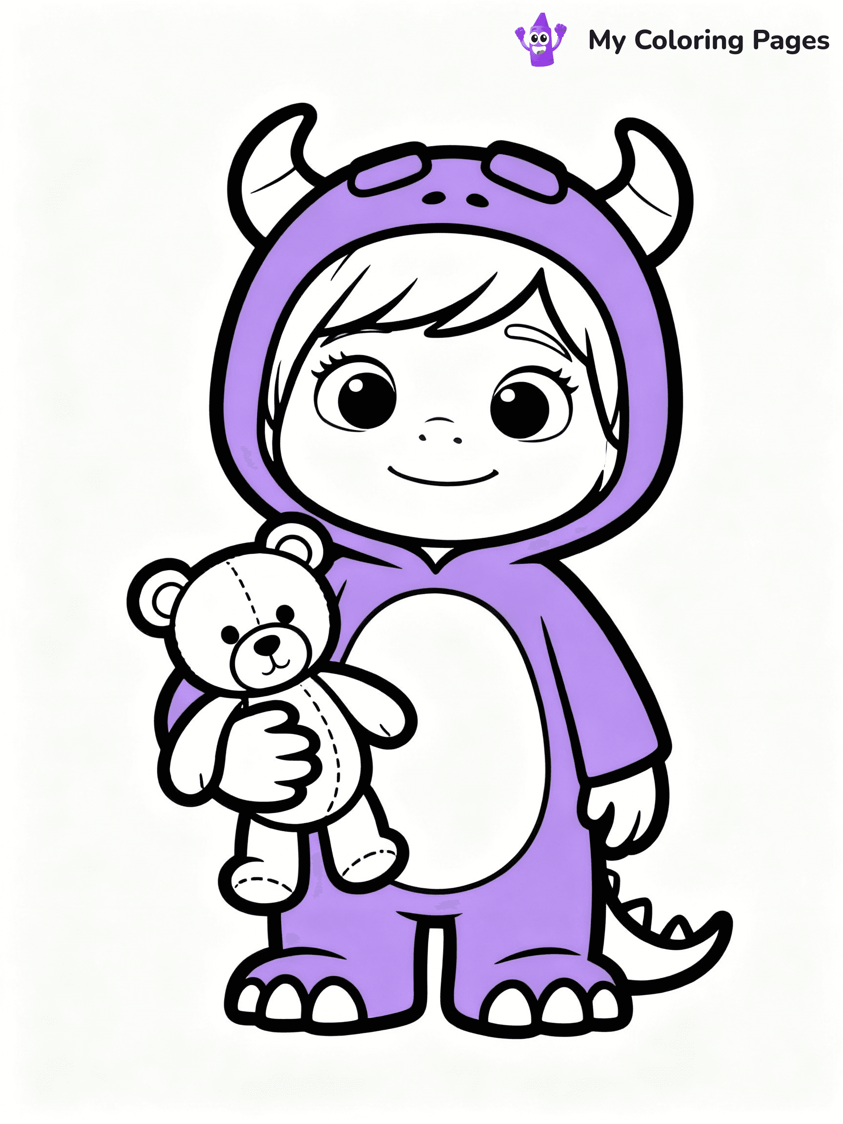 Monsters Inc Coloring Pages - 42