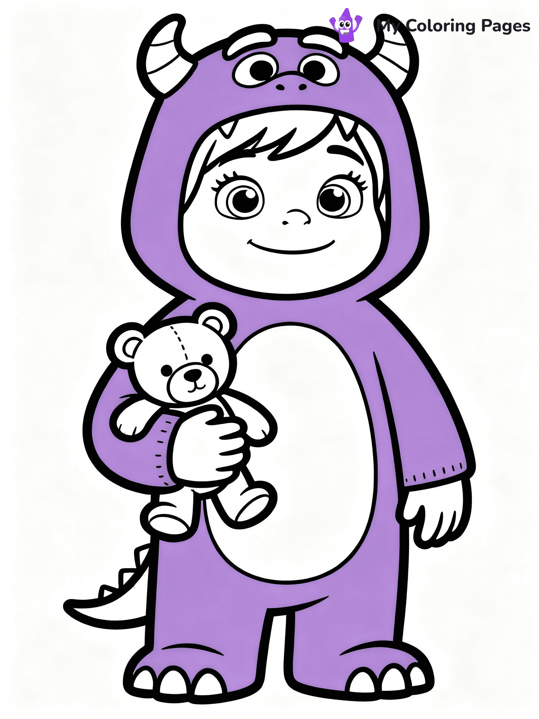 Monsters Inc Coloring Pages - 40