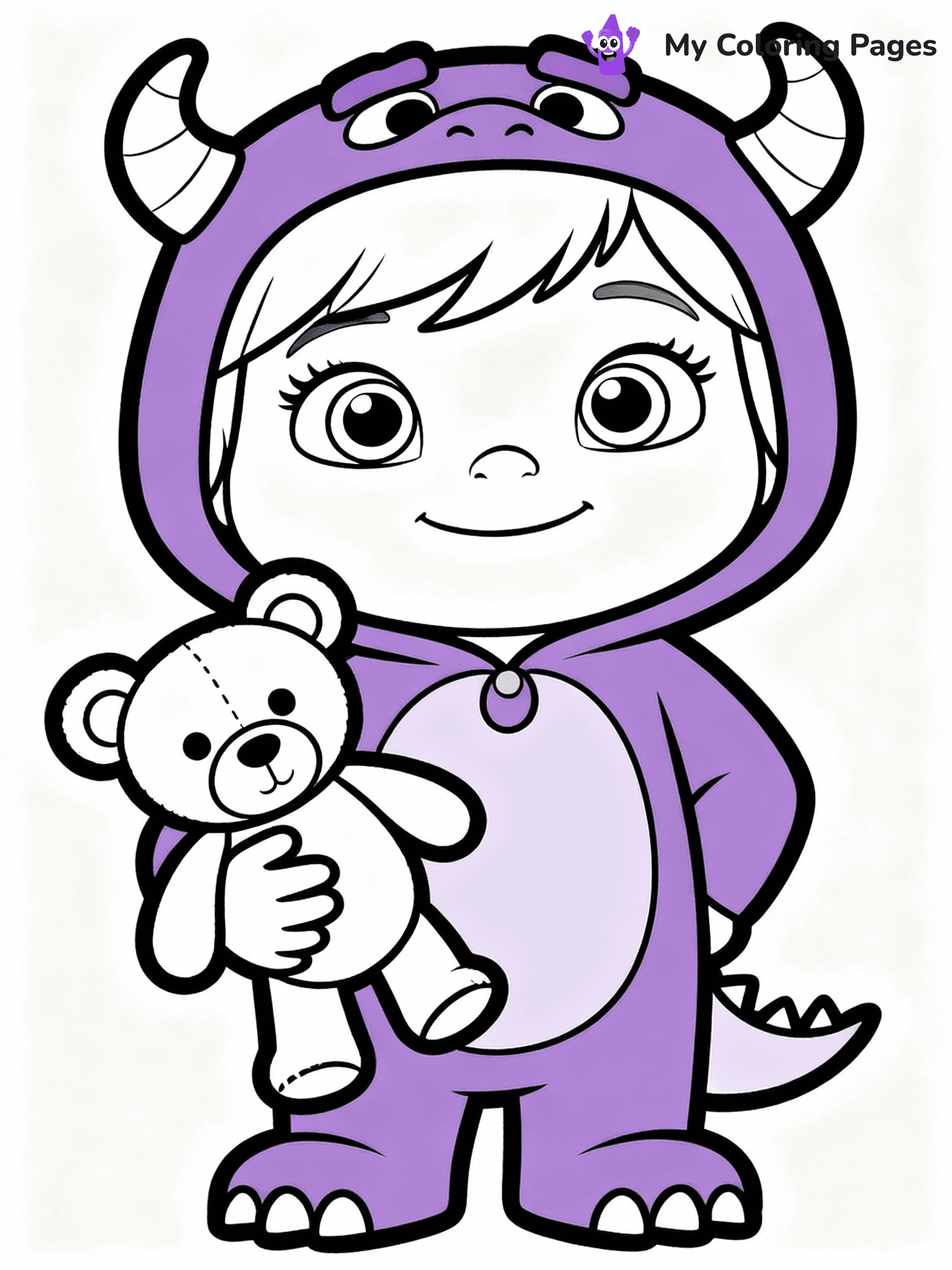 Monsters Inc Coloring Pages - 37