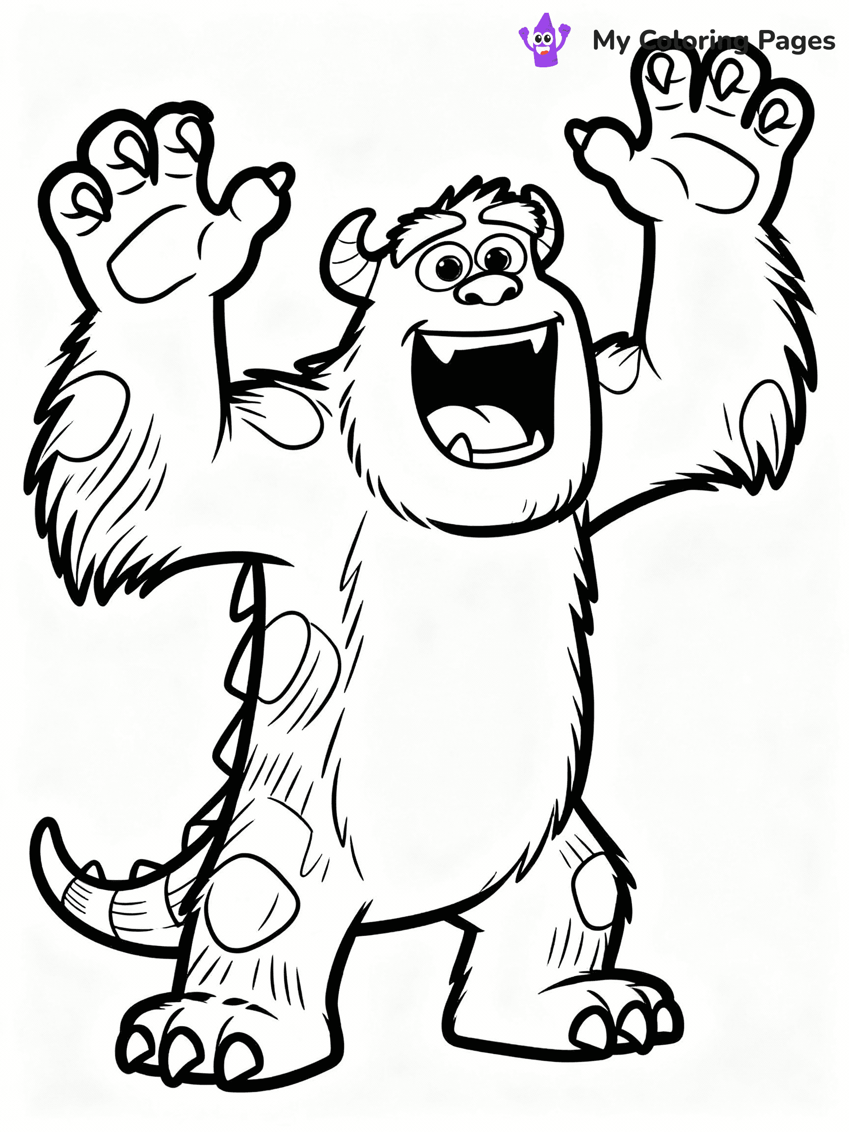 Monsters Inc Coloring Pages - 26
