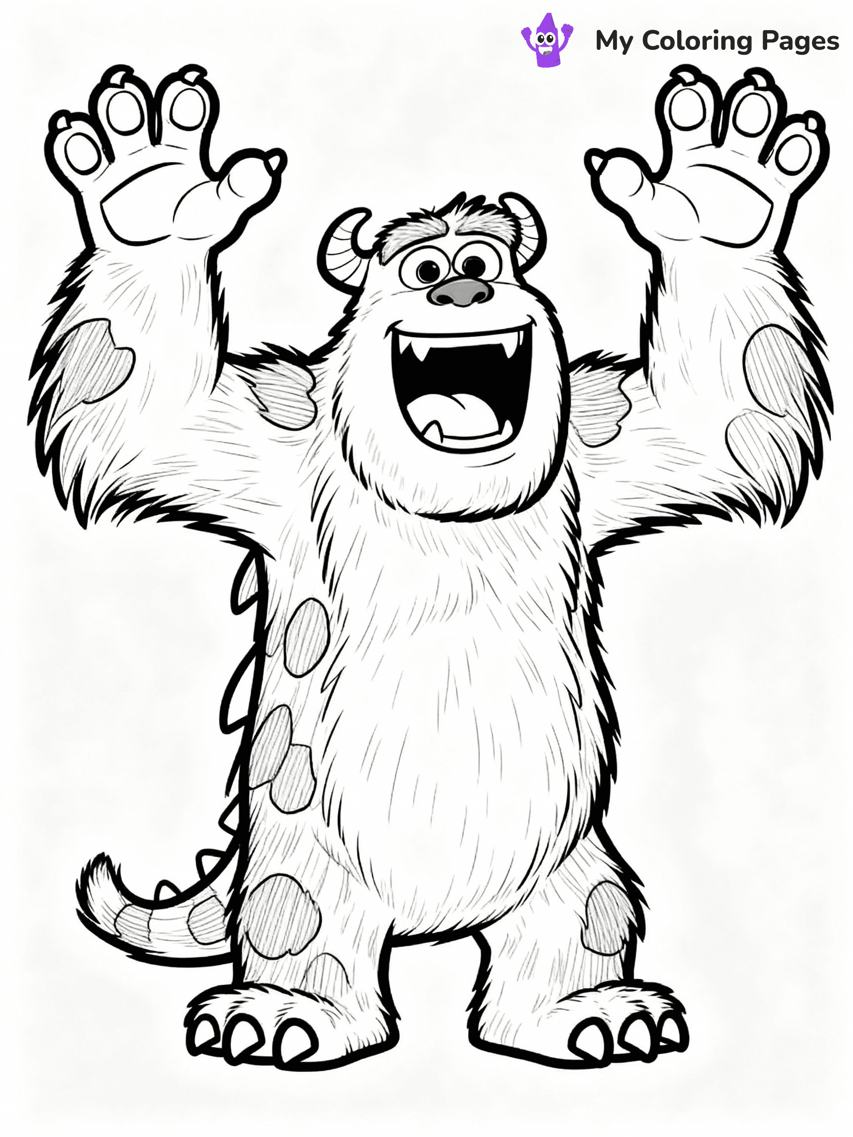 Monsters Inc Coloring Pages - 25