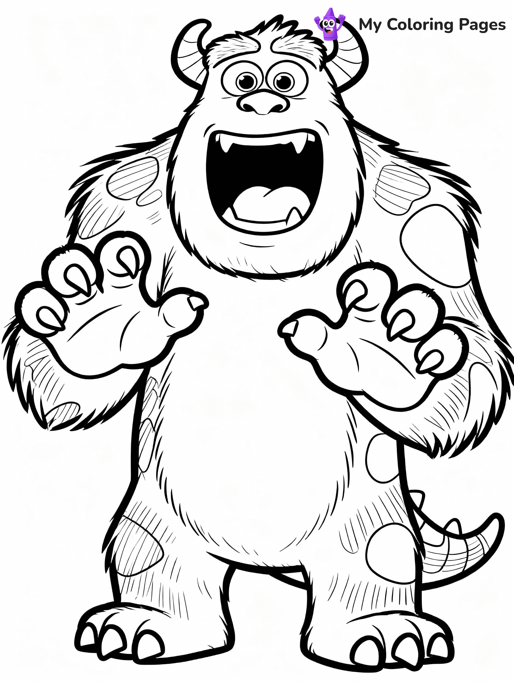Monsters Inc Coloring Pages - 24
