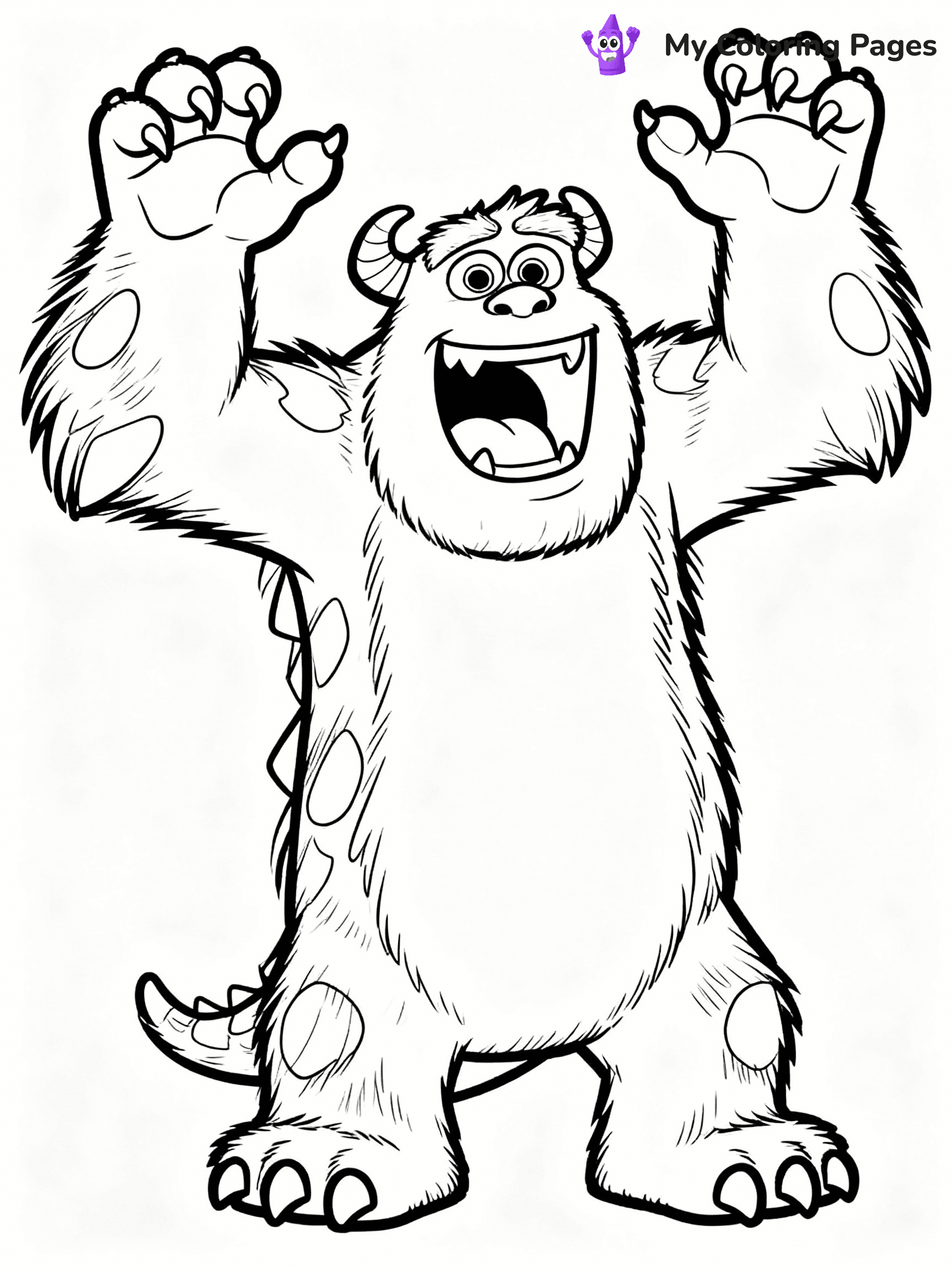 Monsters Inc Coloring Pages - 22