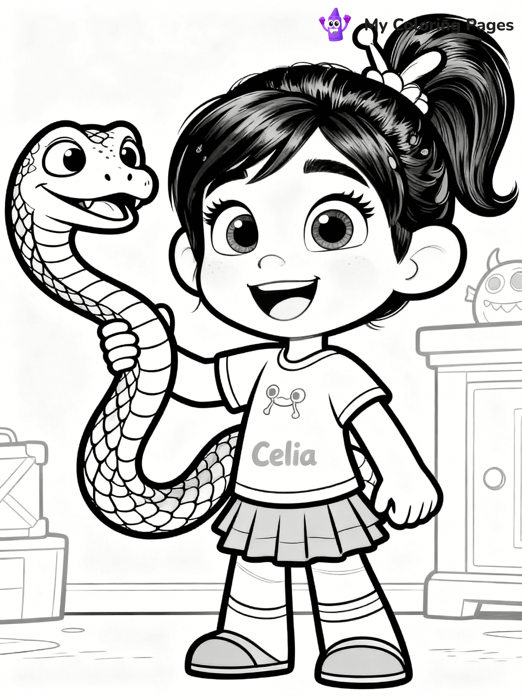 Monsters Inc Coloring Pages - 19