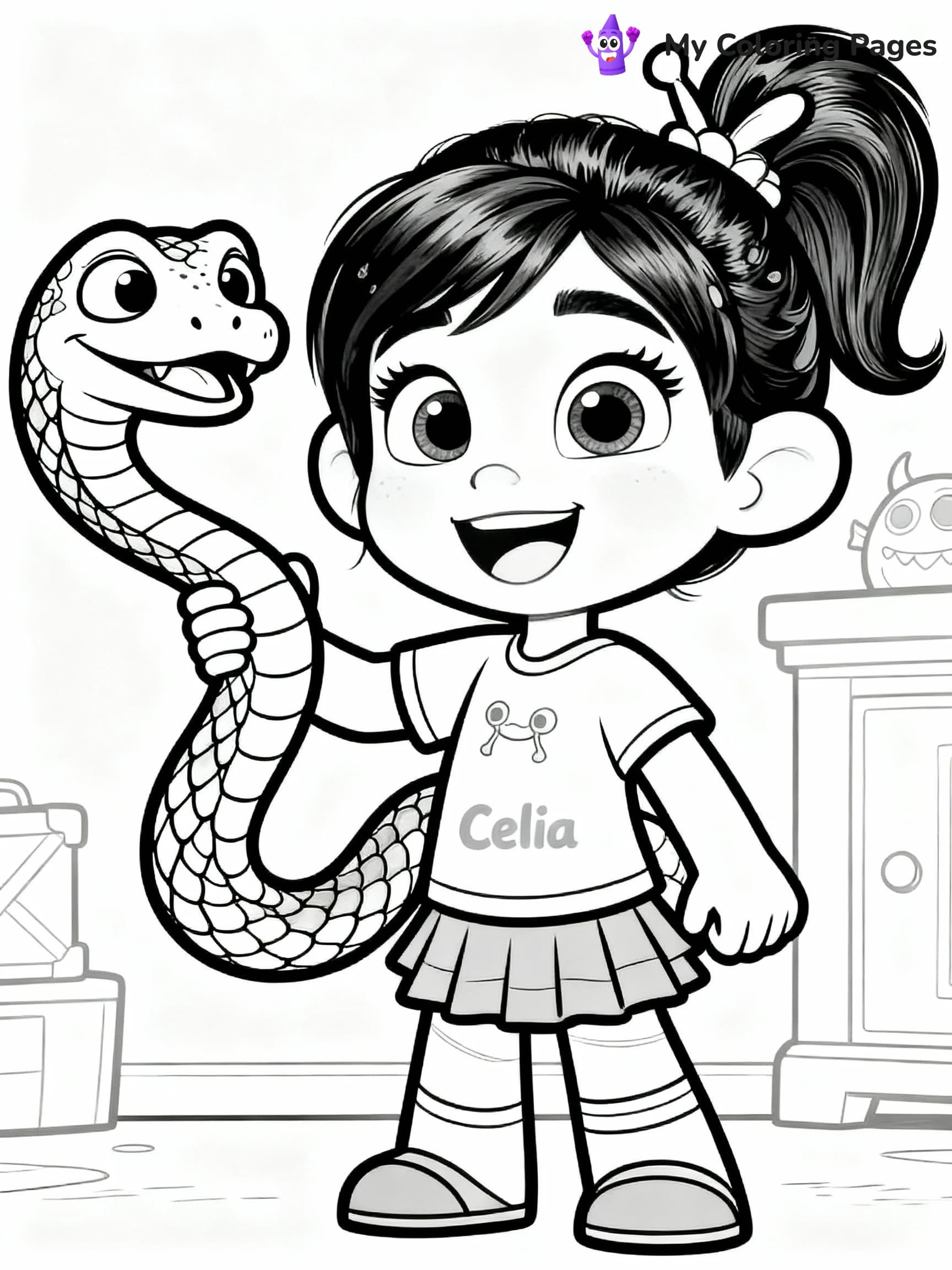 Monsters Inc Coloring Pages - 19