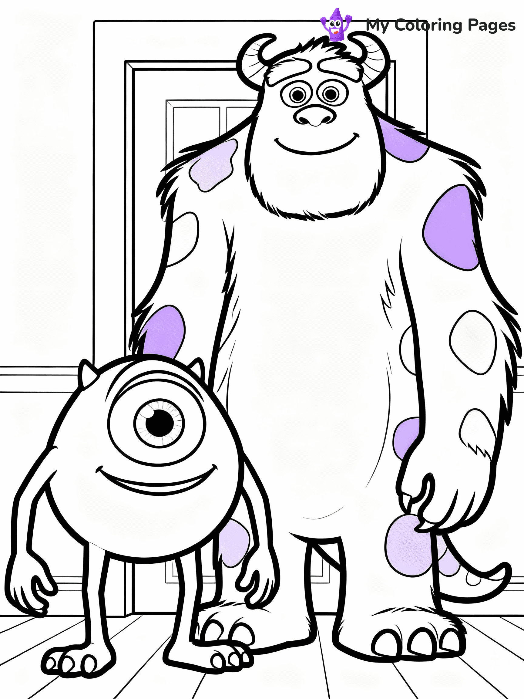 Monsters Inc Coloring Pages - 14