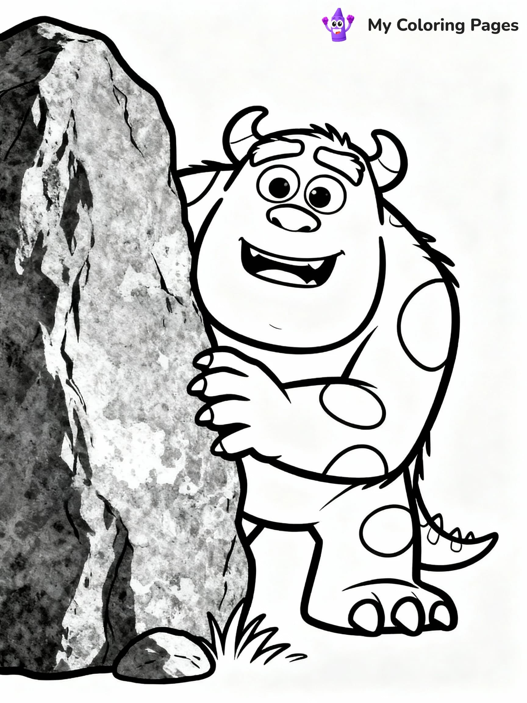 Monsters Inc Coloring Pages - 6