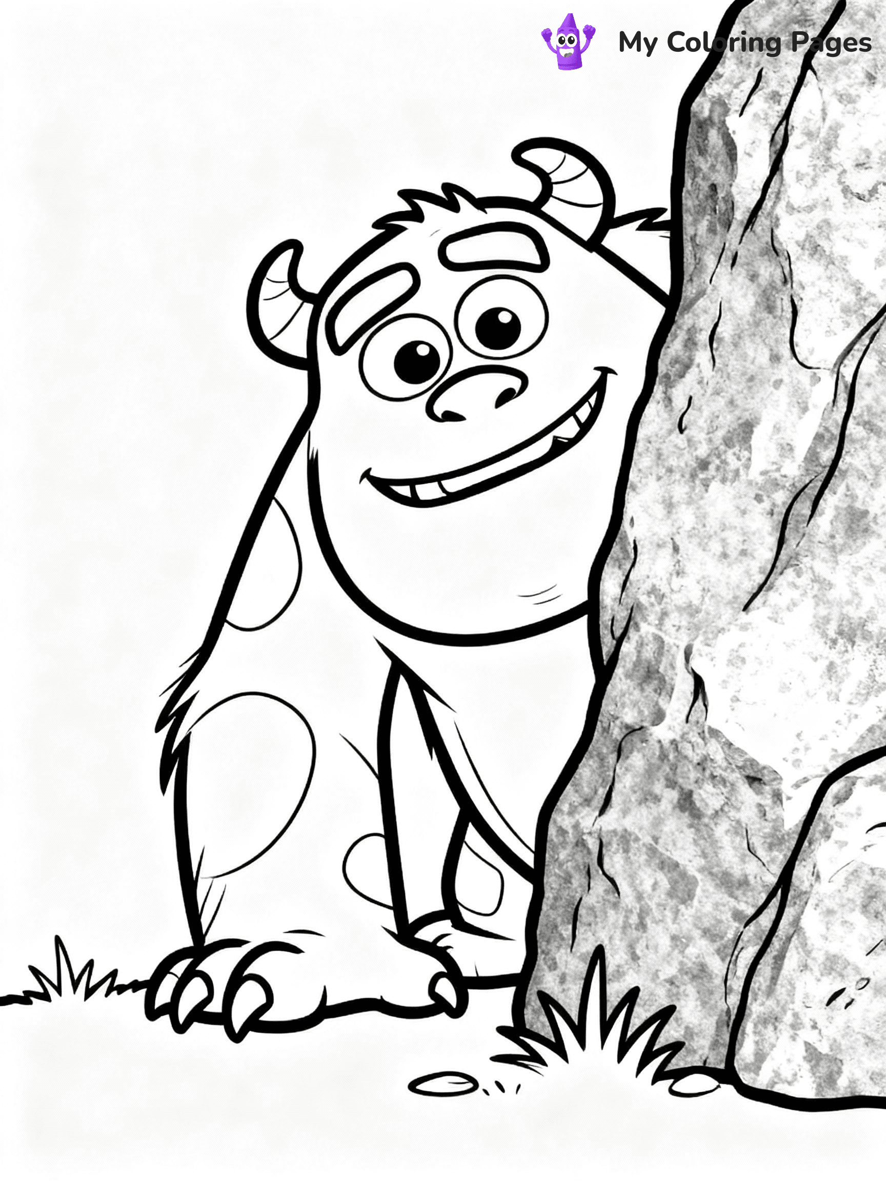 Monsters Inc Coloring Pages - 5