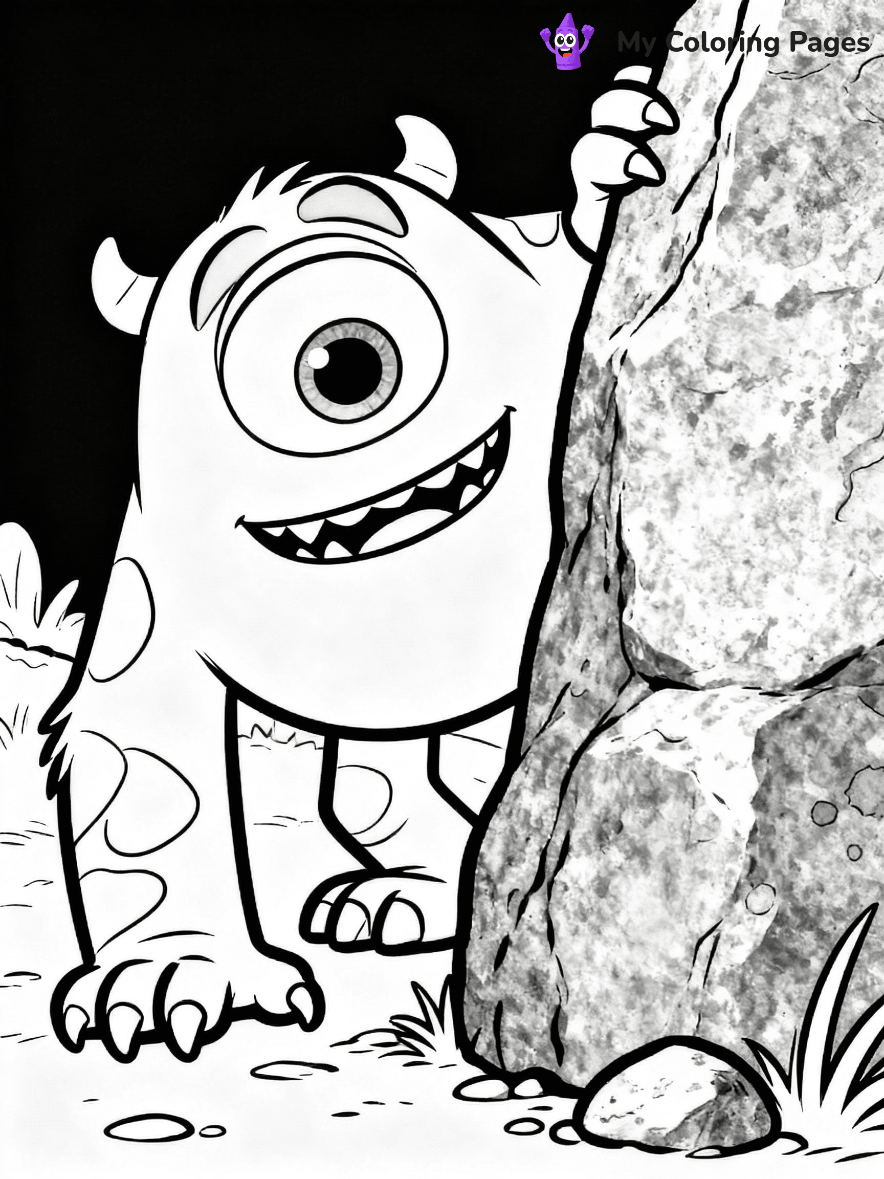 Monsters Inc Coloring Pages - 3