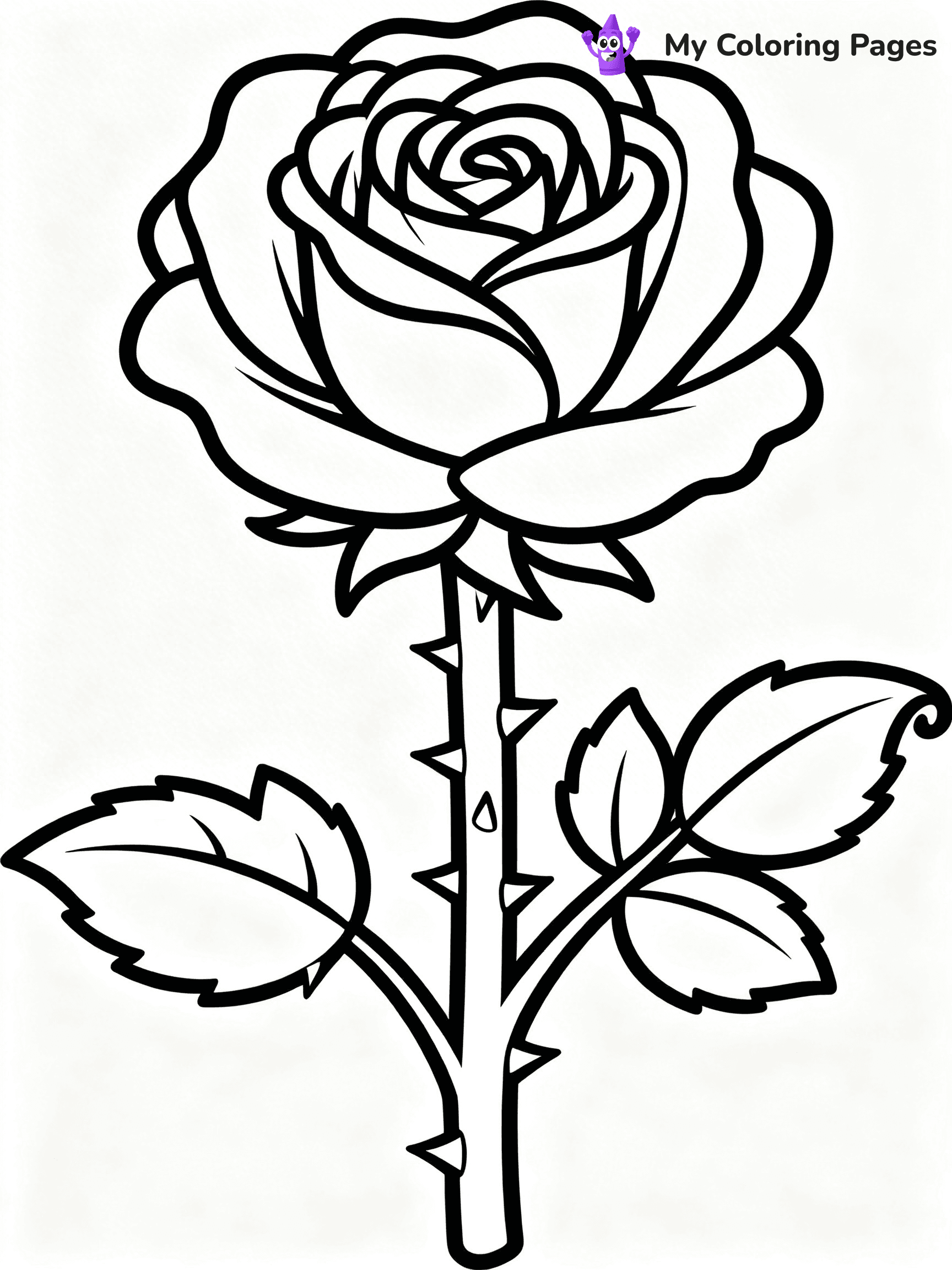 Coloring Pages Flowers and Butterflies - 65