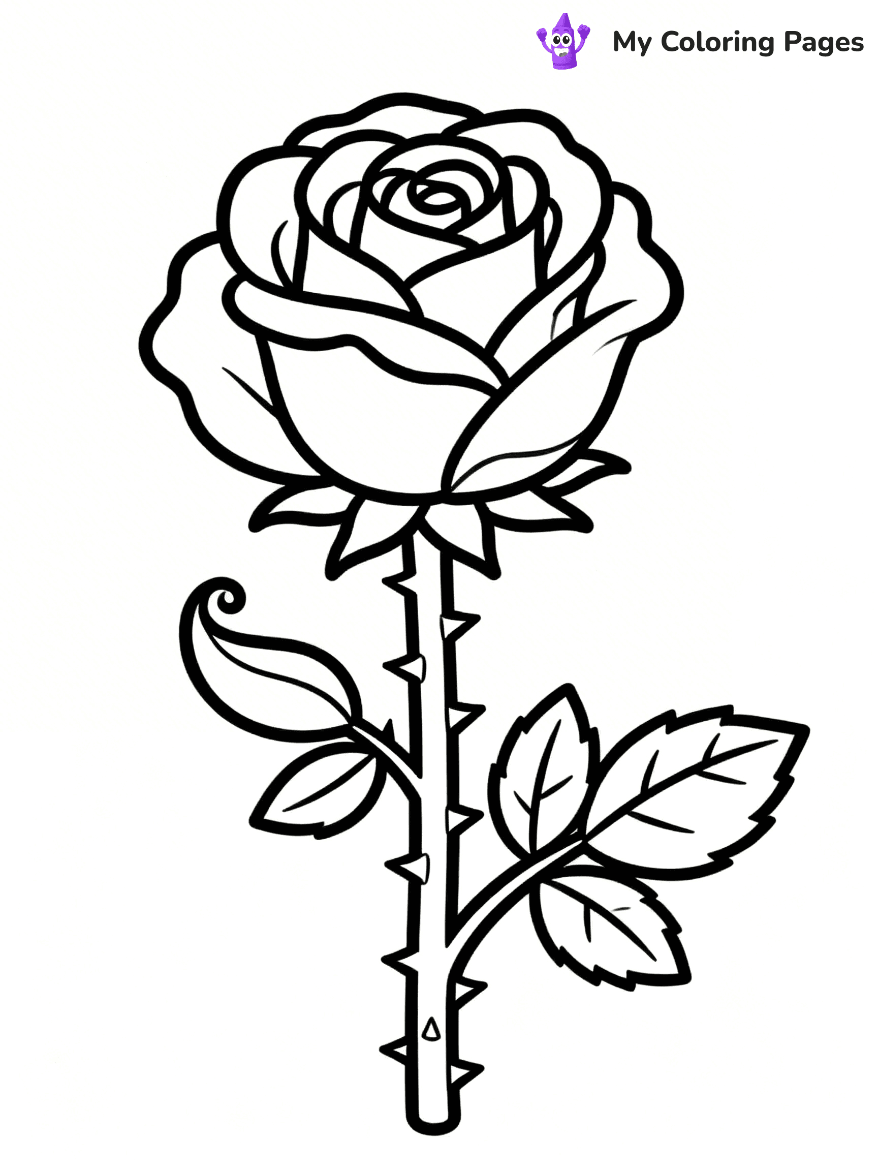 Coloring Pages Flowers and Butterflies - 63