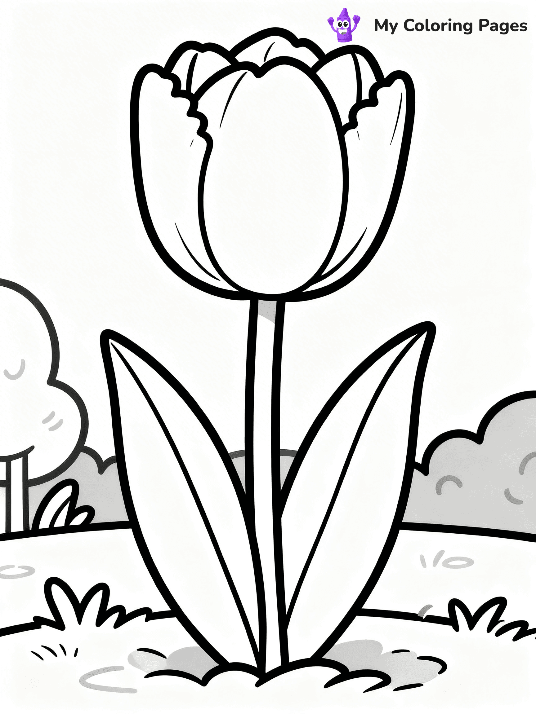 Coloring Pages Flowers and Butterflies - 51
