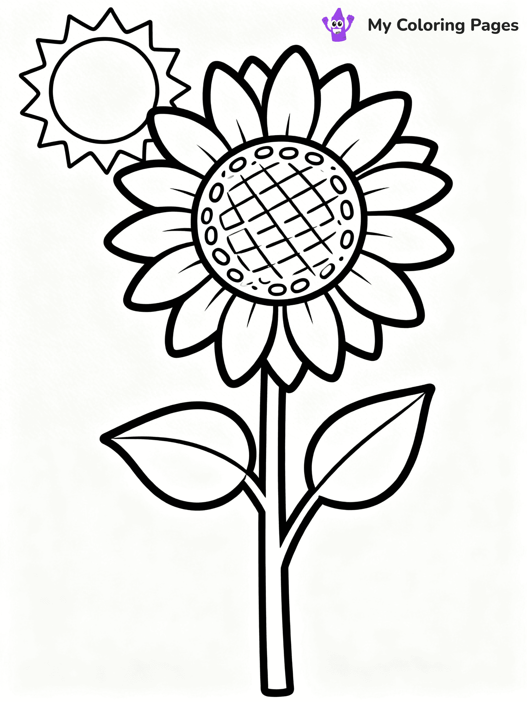Coloring Pages Flowers and Butterflies - 28