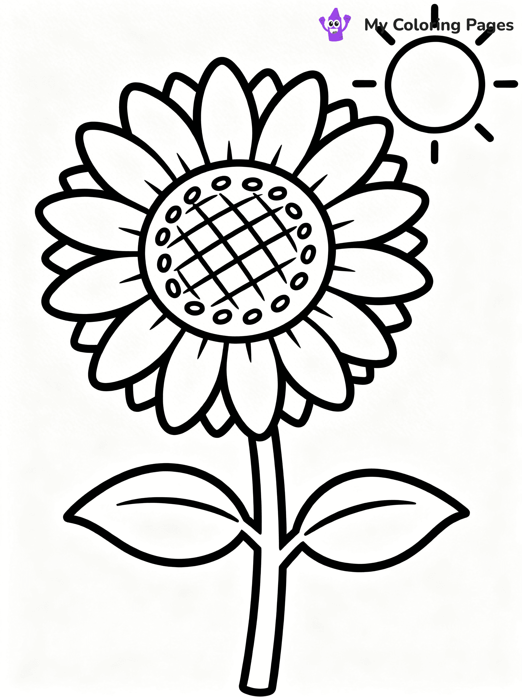Coloring Pages Flowers and Butterflies - 26