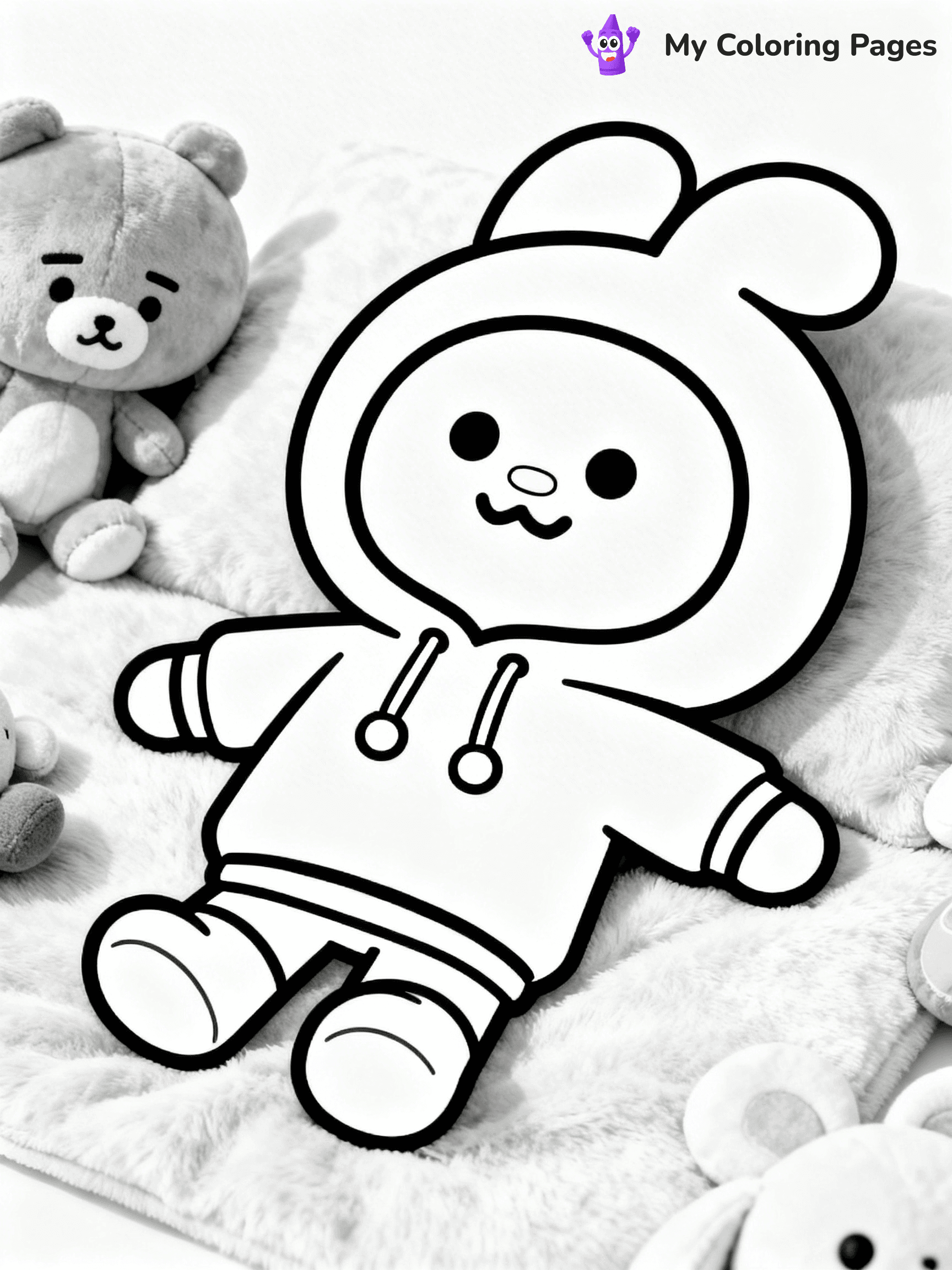 BT21 Coloring Pages - 15