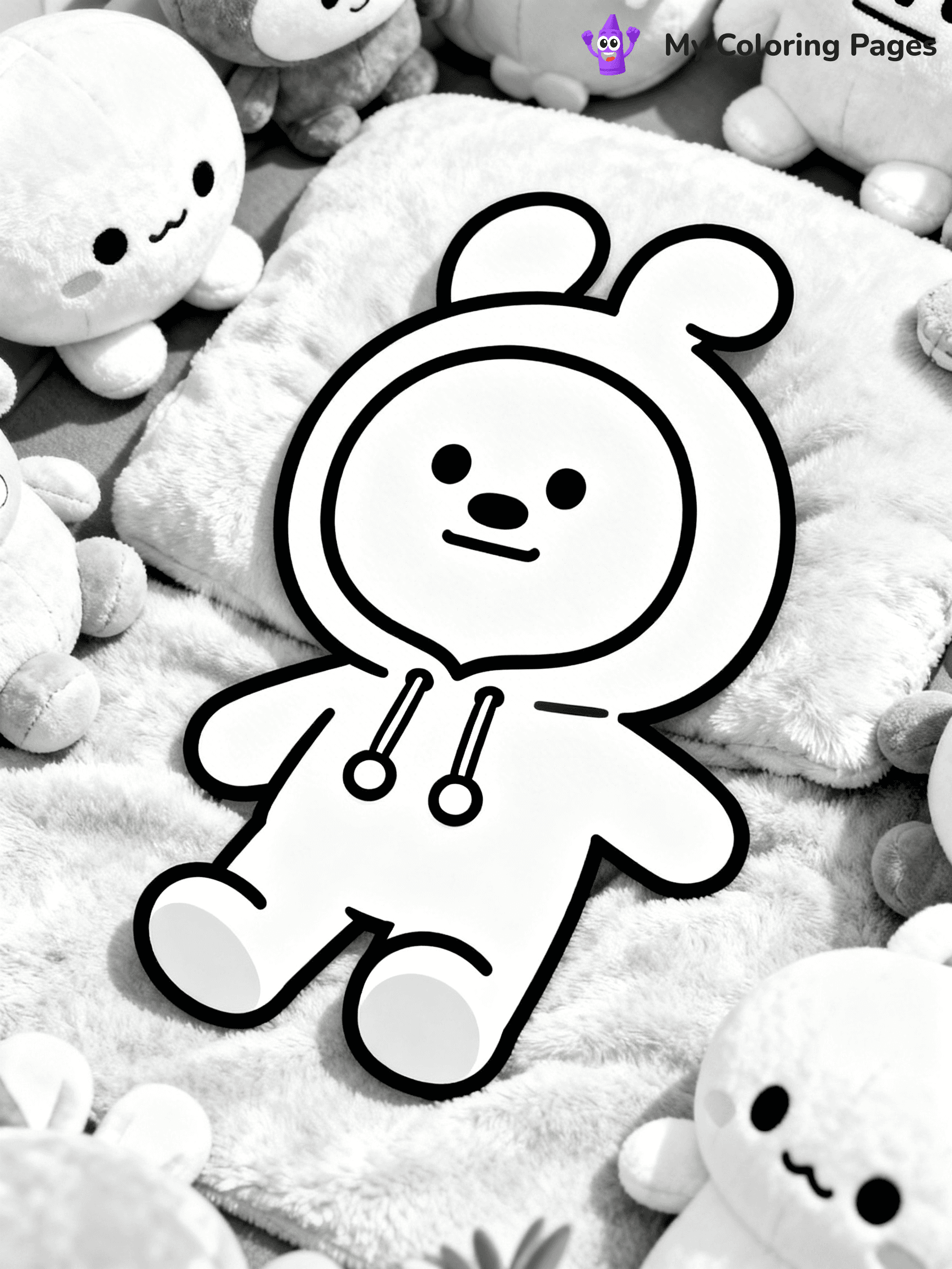 BT21 Coloring Pages - 13