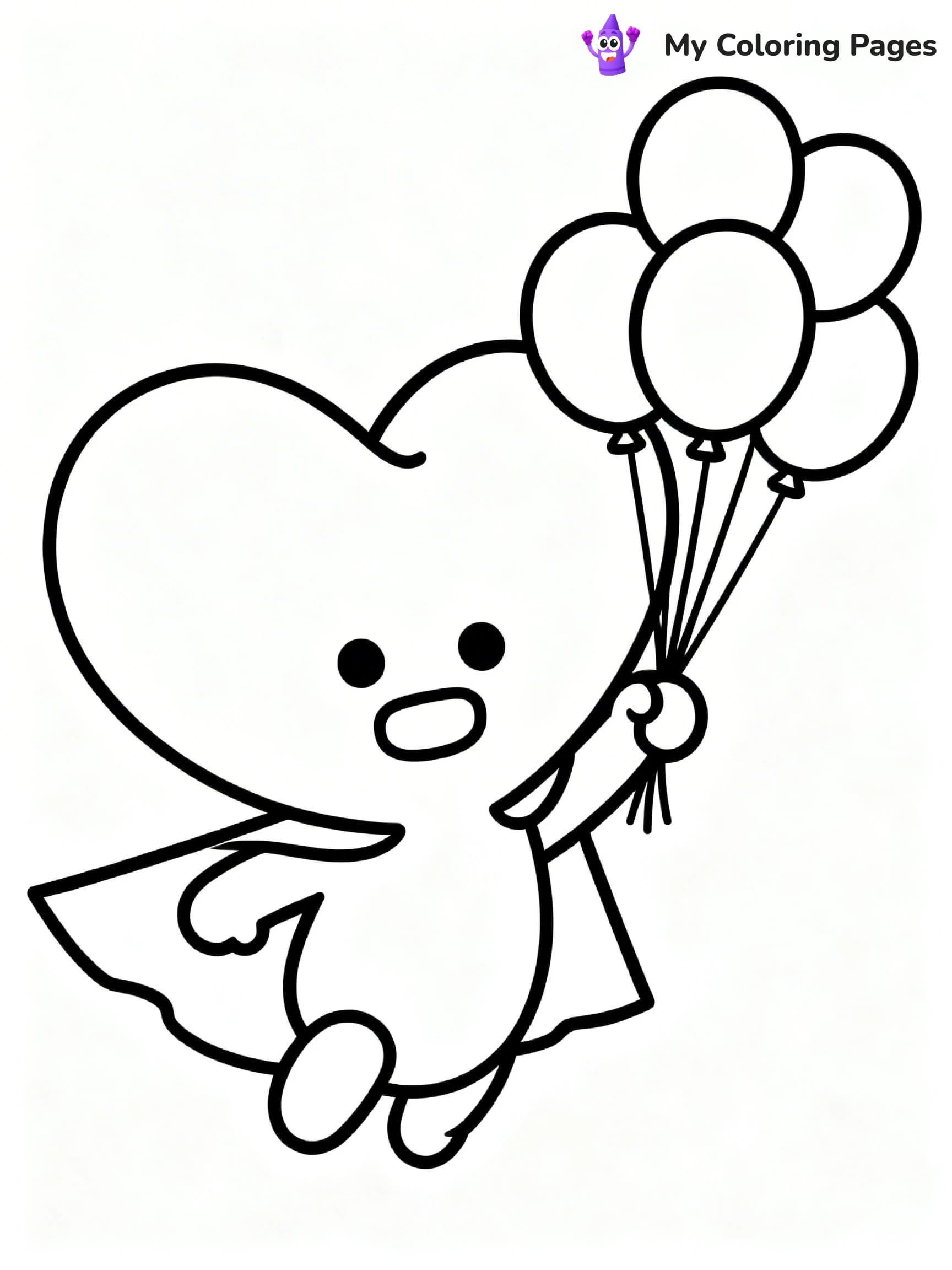 BT21 Coloring Pages - 5