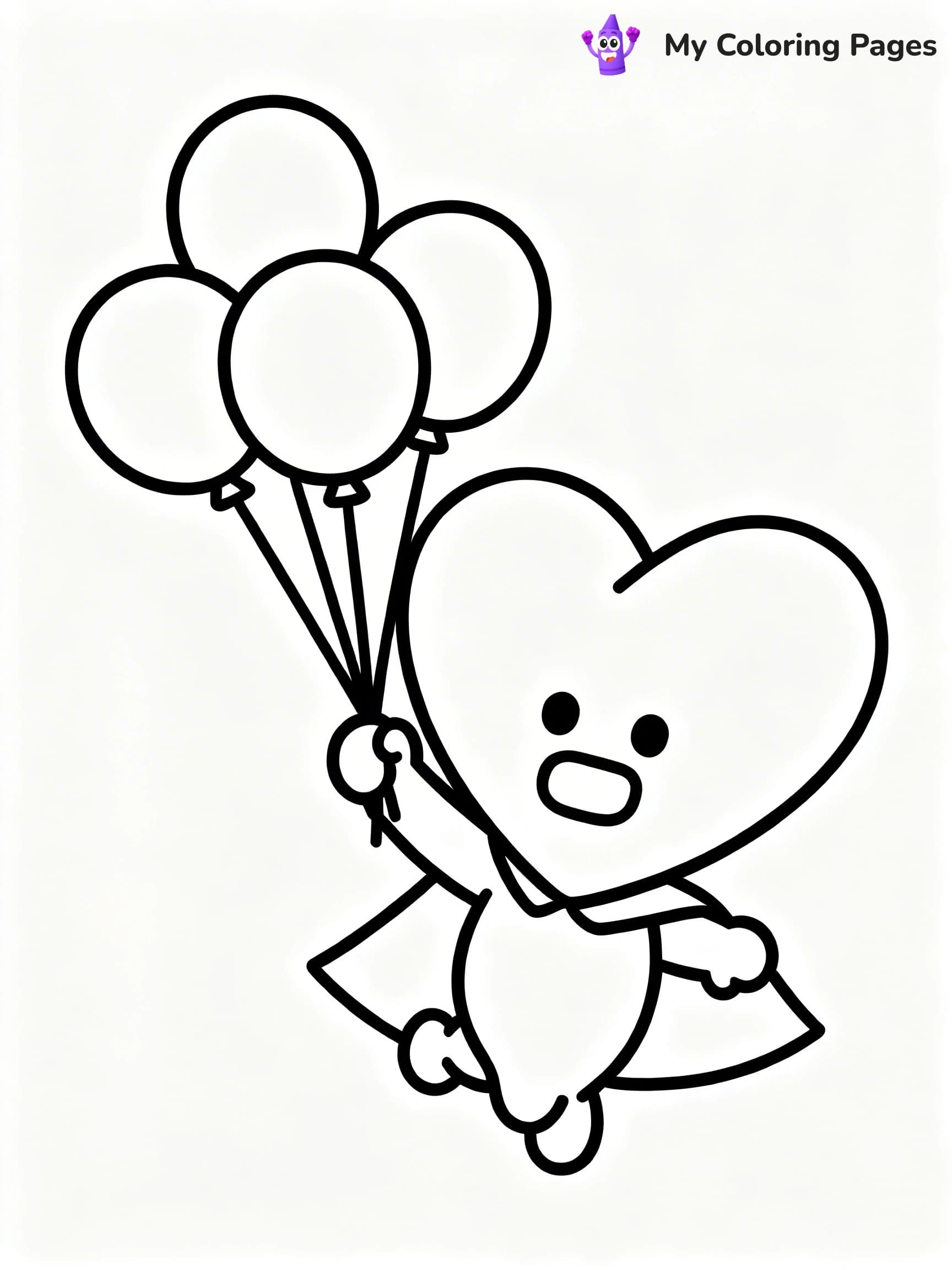 BT21 Coloring Pages - 3