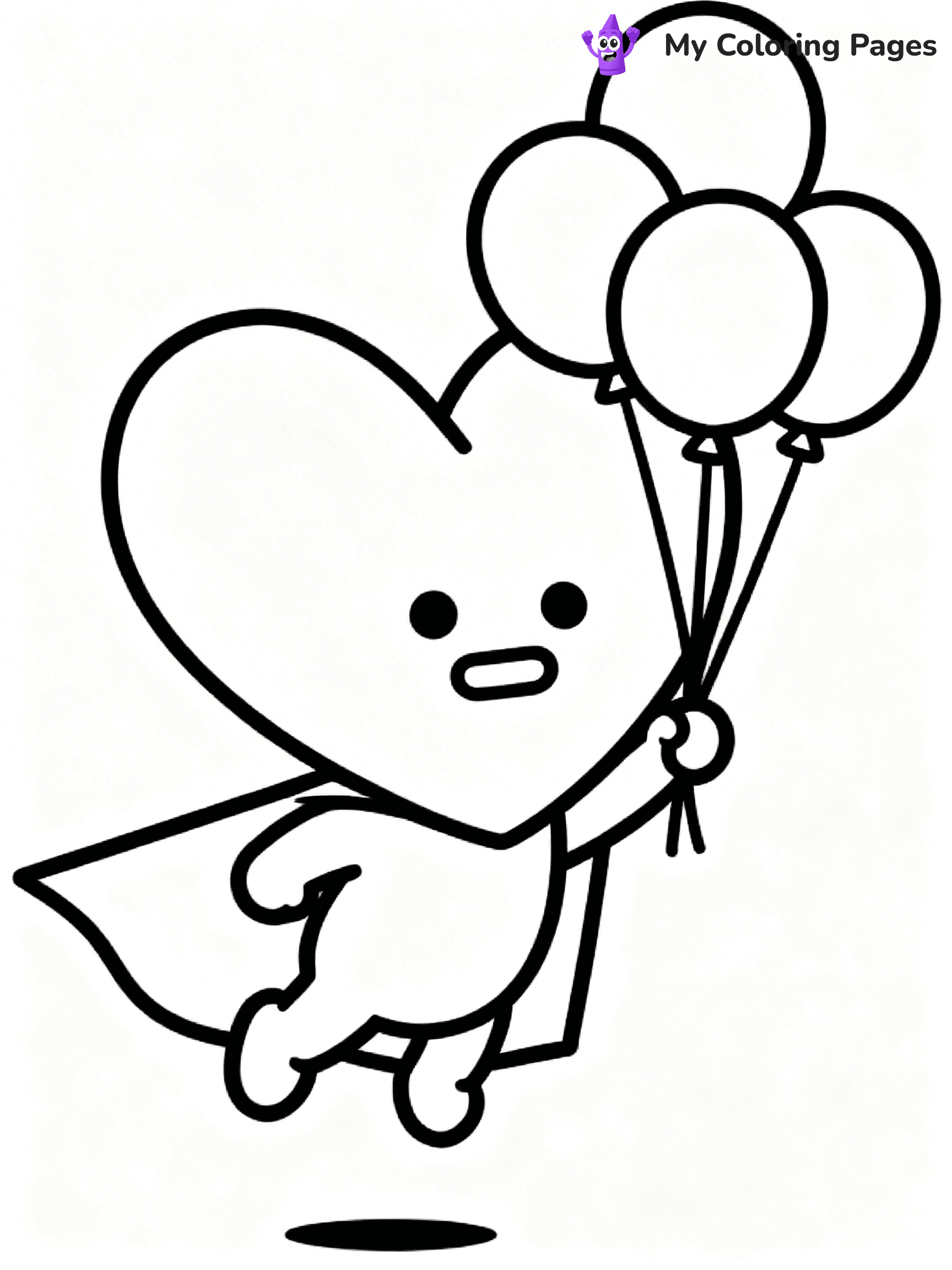 BT21 Coloring Pages - 2
