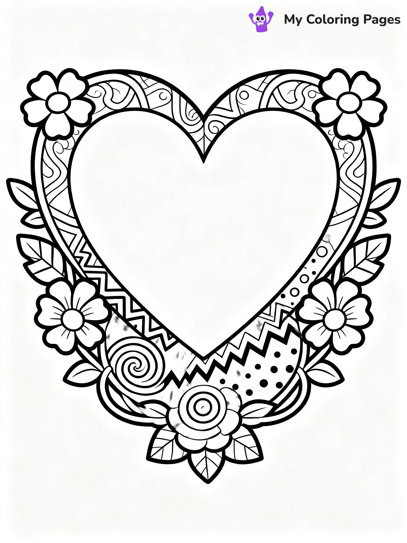 Tie Dye Coloring Pages - 11