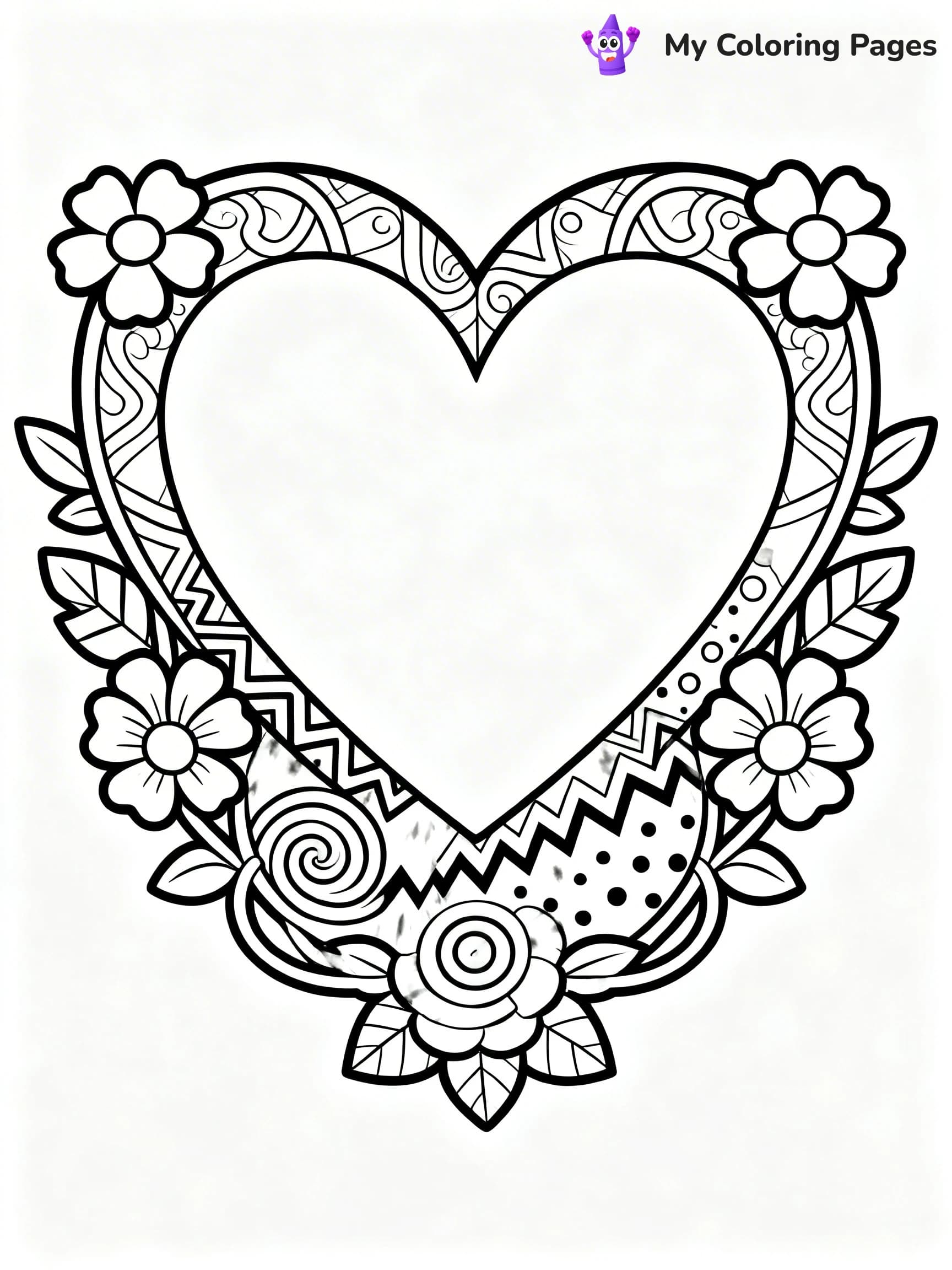 Tie Dye Coloring Pages - 11