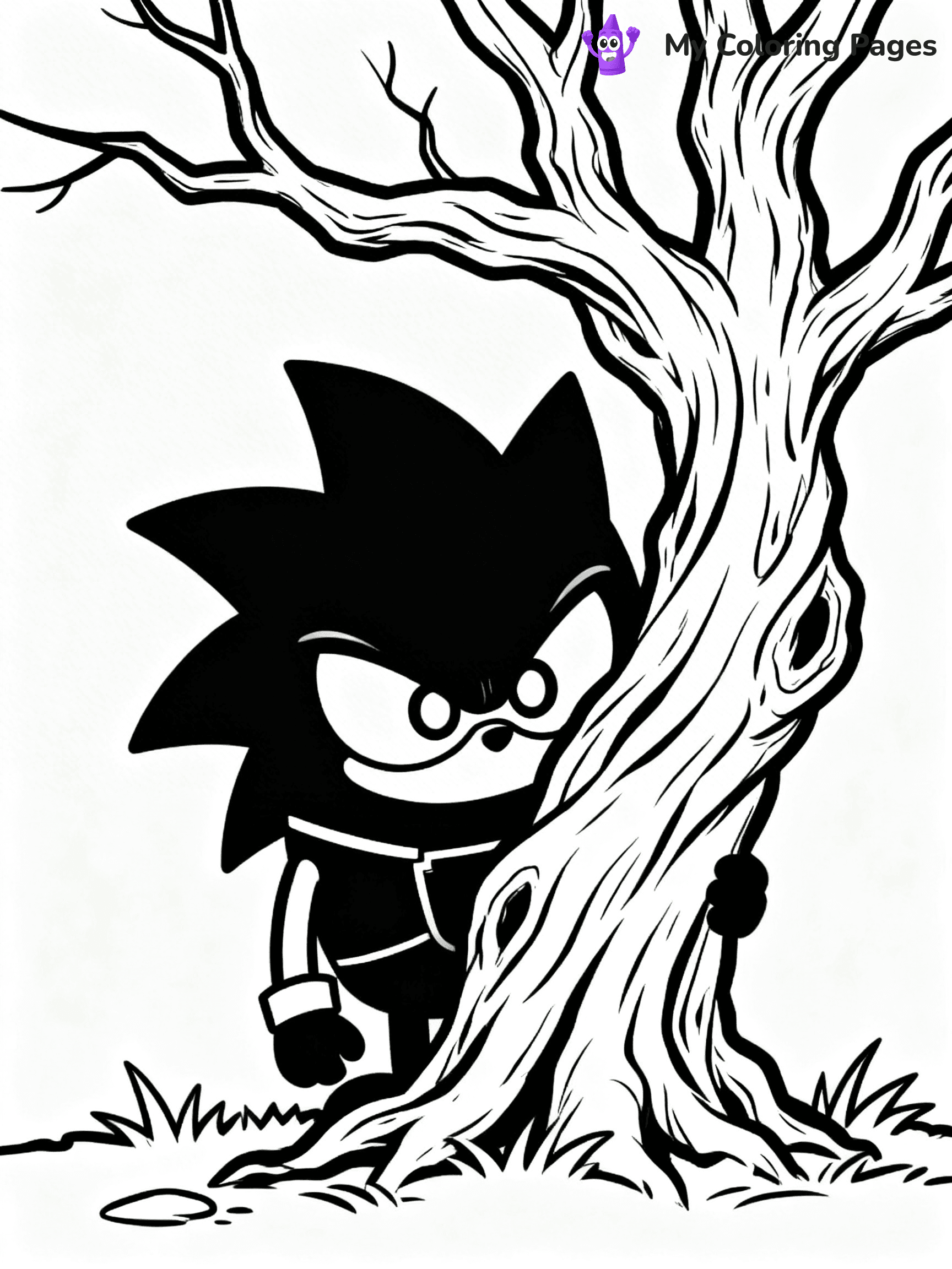 Sonic.Exe Coloring Pages - 22