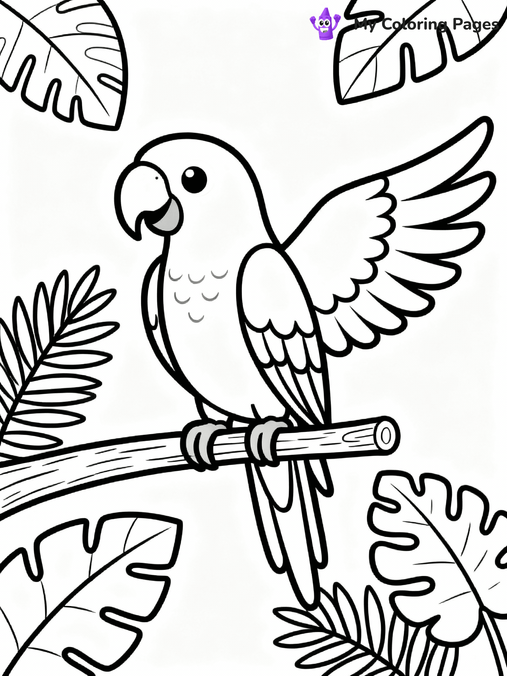 Bird Coloring Pages - 29