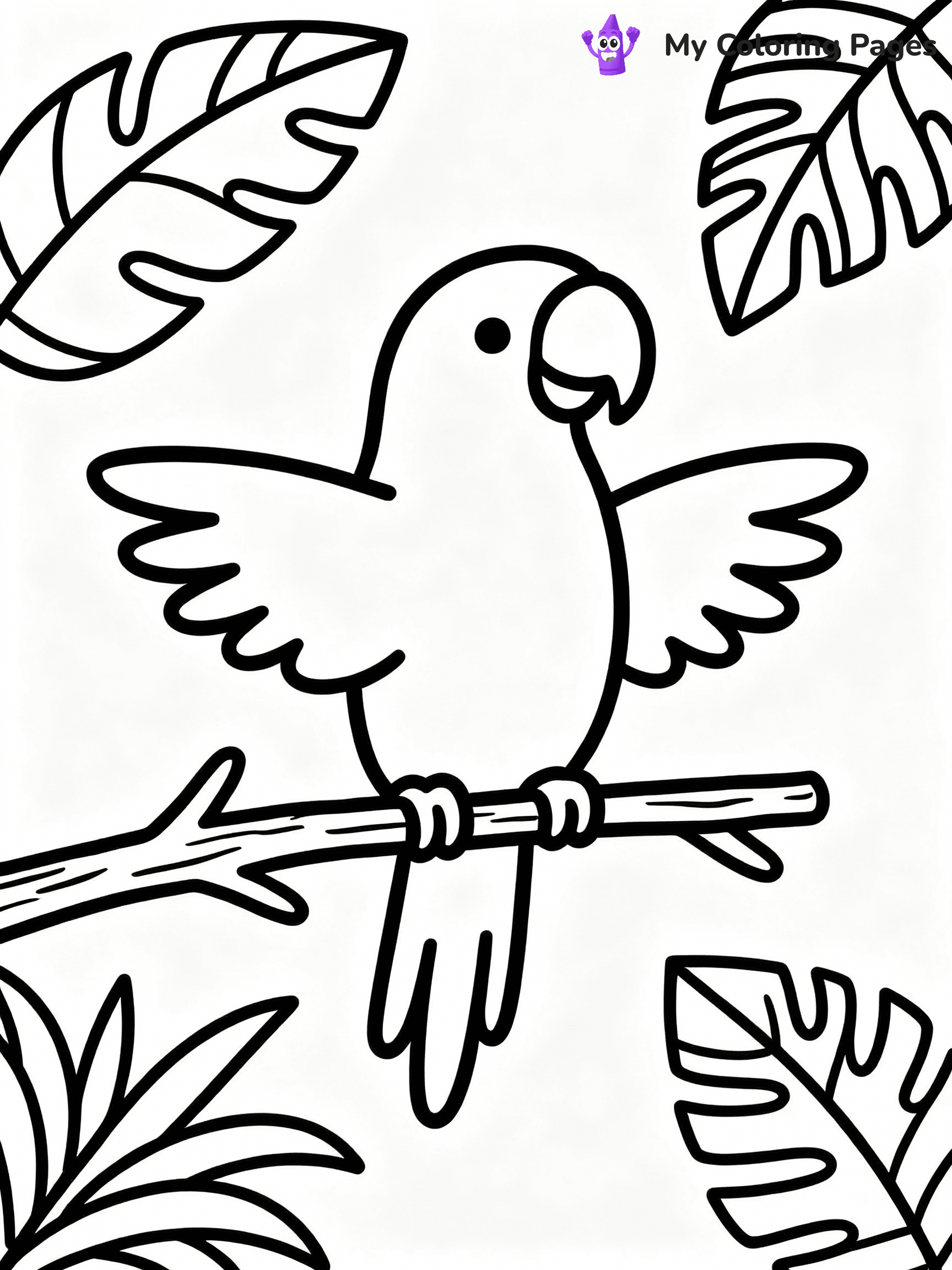 Bird Coloring Pages - 28