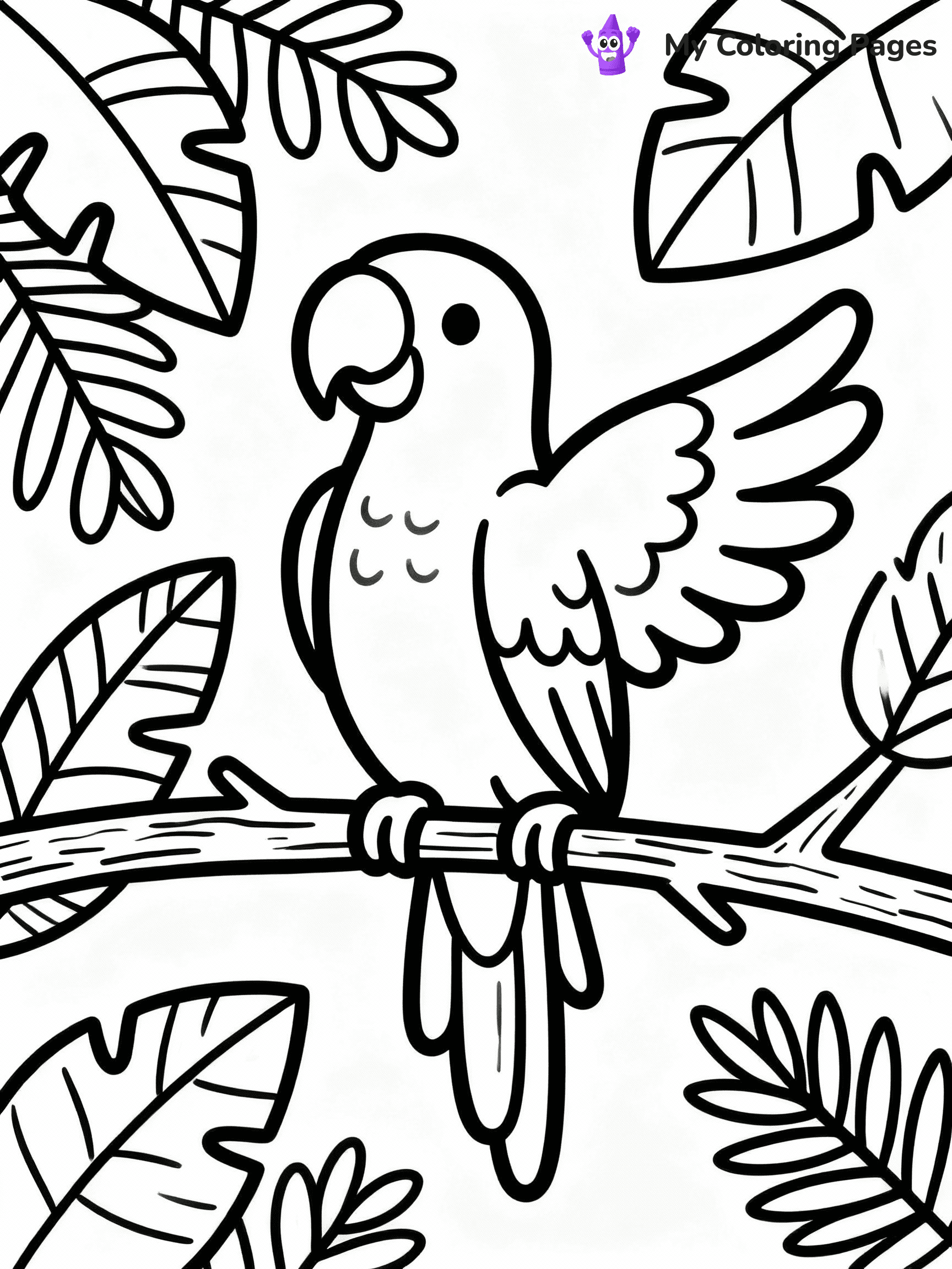 Bird Coloring Pages - 26