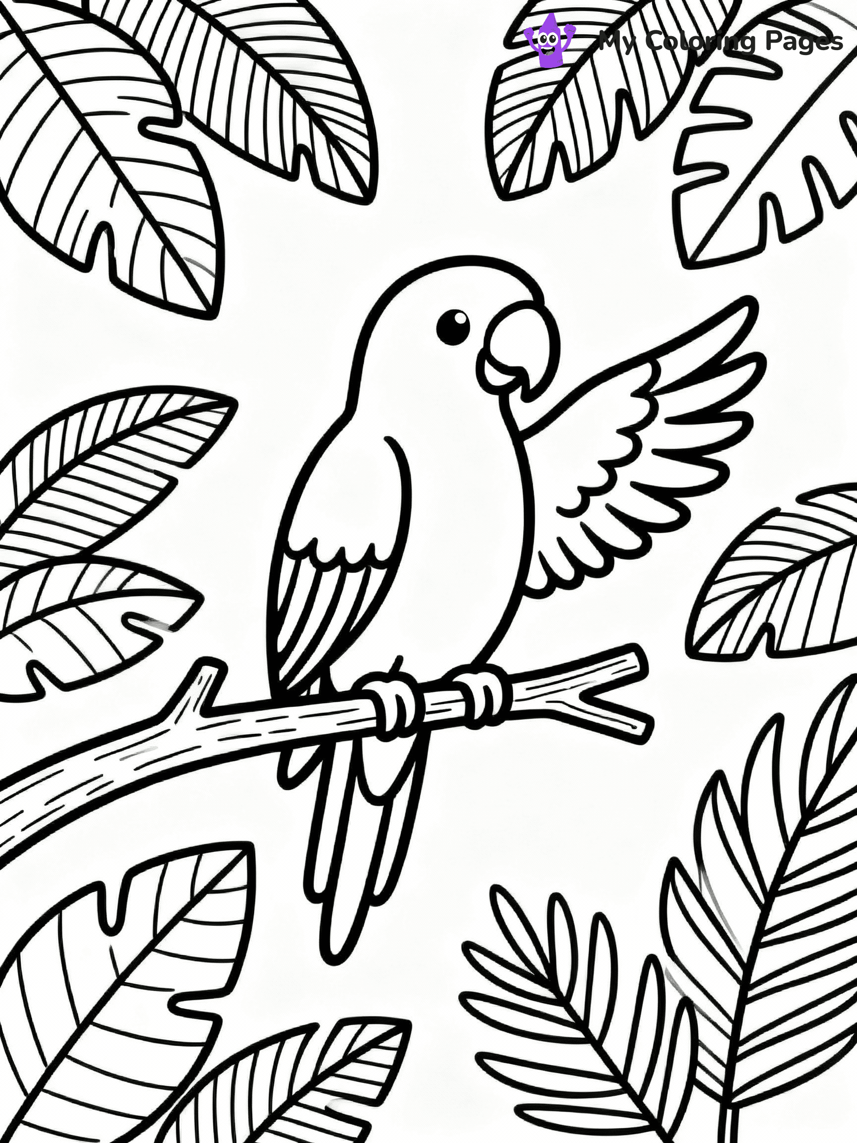 Bird Coloring Pages - 25