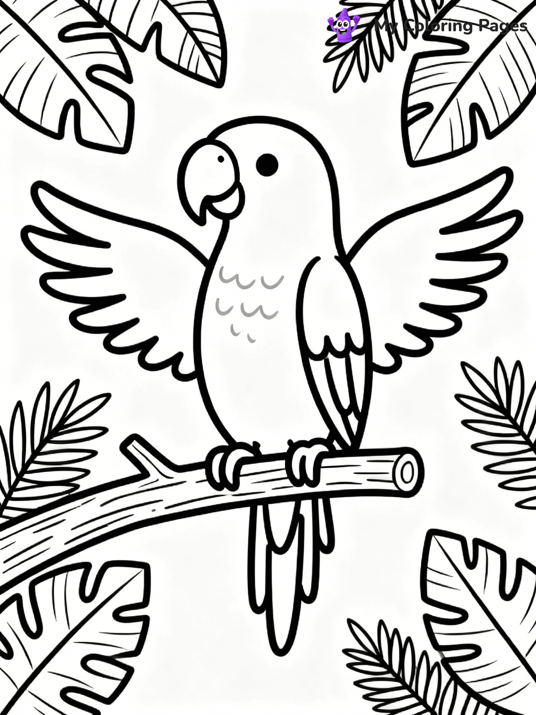 Bird Coloring Pages - 24