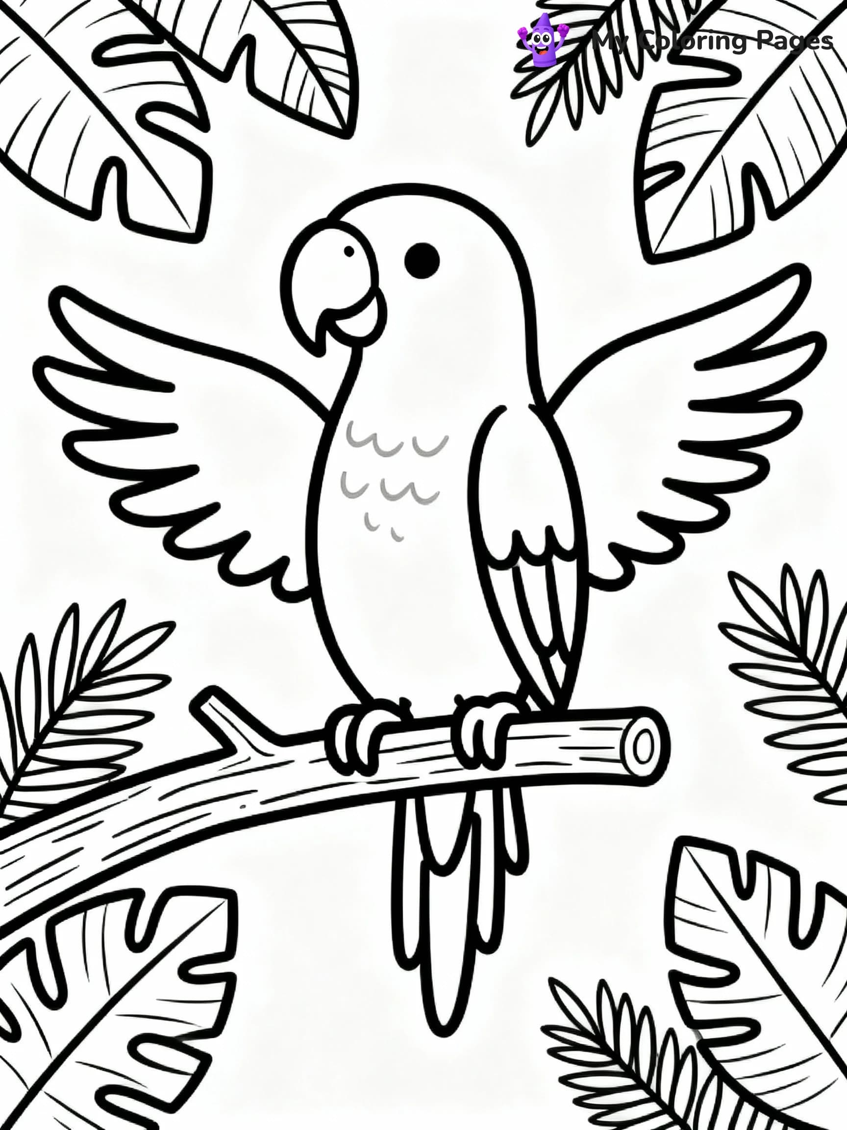 Bird Coloring Pages - 24