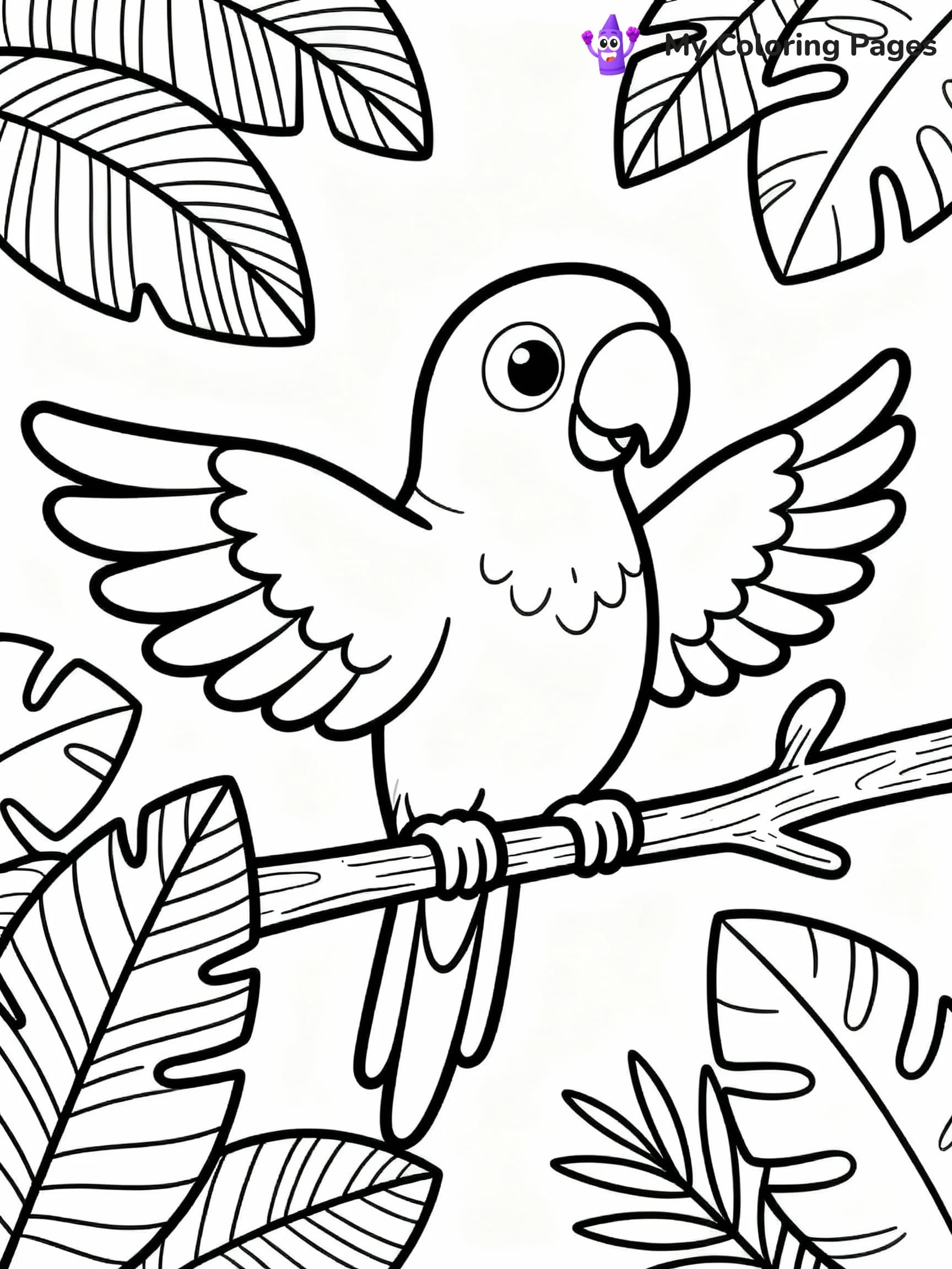 Bird Coloring Pages - 23